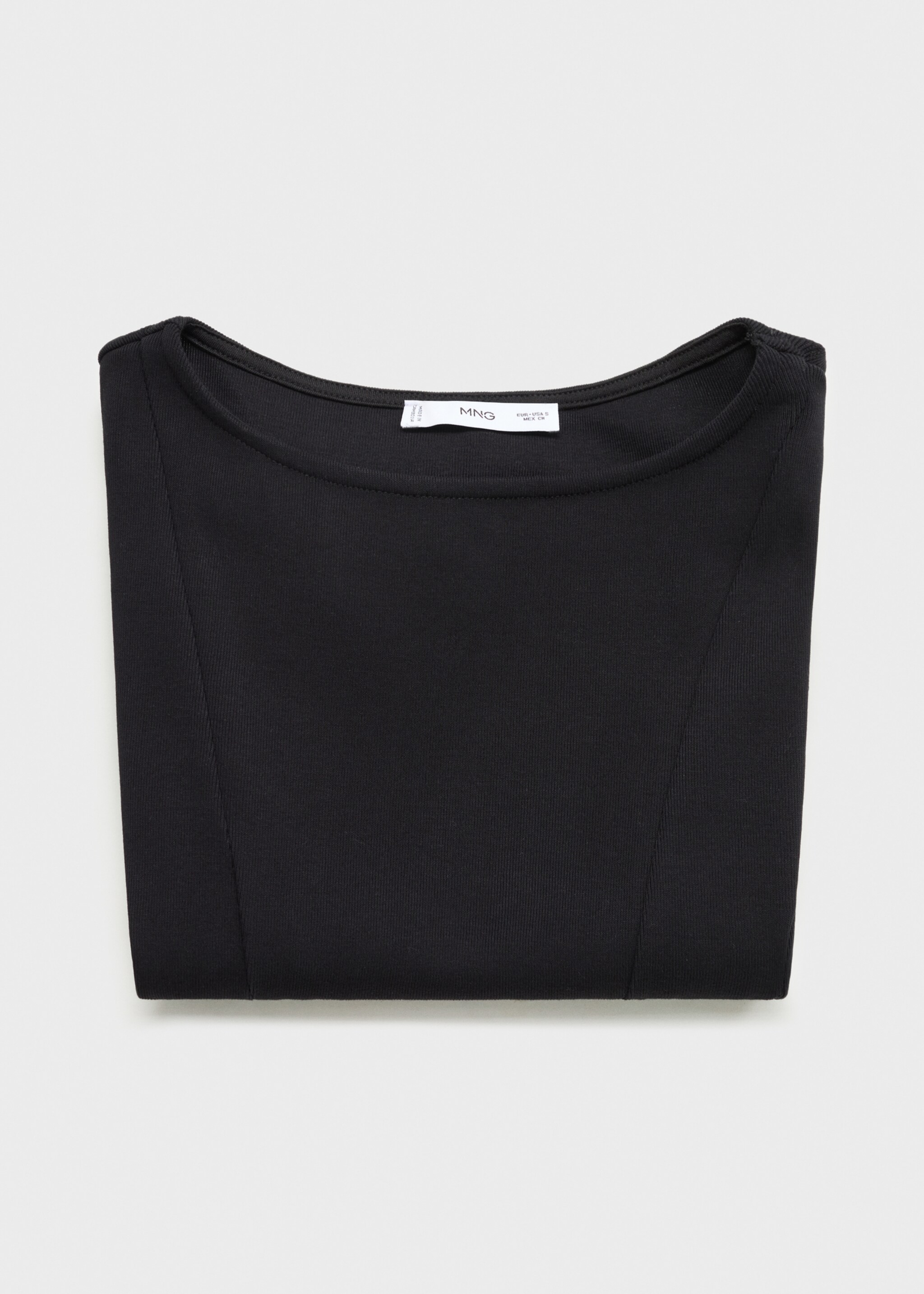 T-shirt en coton évasé - Détail de l'article 0