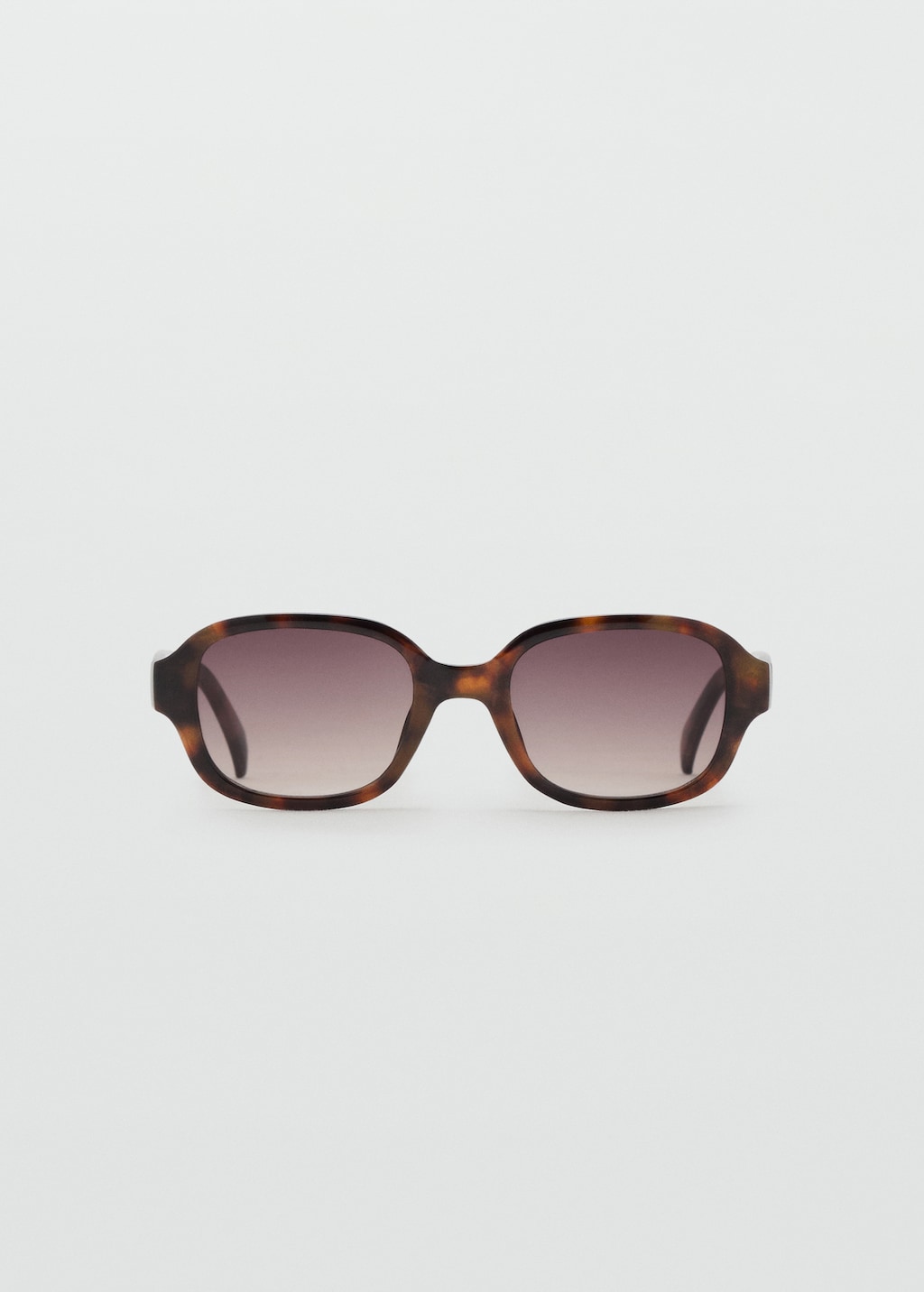 Semi-transparent frame sunglasses