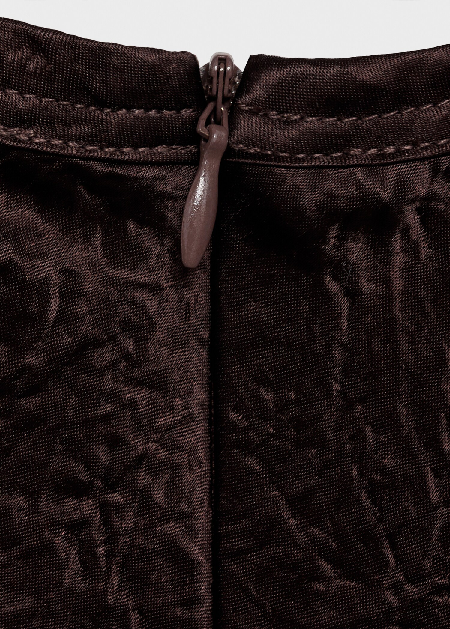Crinkle-effect satin blouse - Details of the article 8