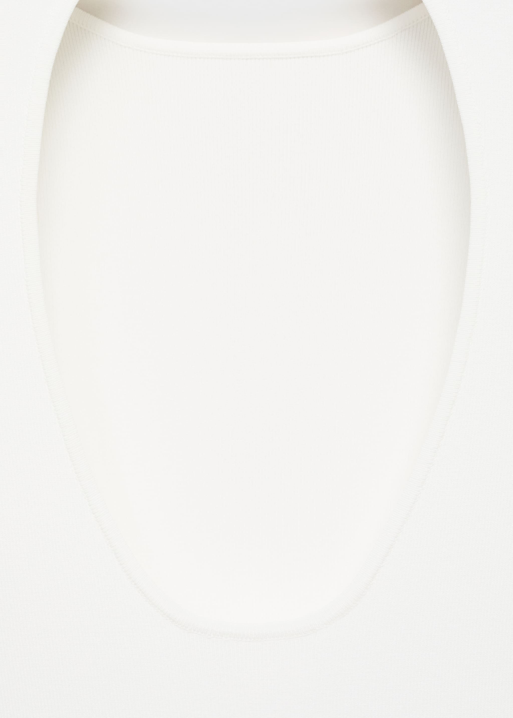 Open-back knitted dress - Details of the article 0