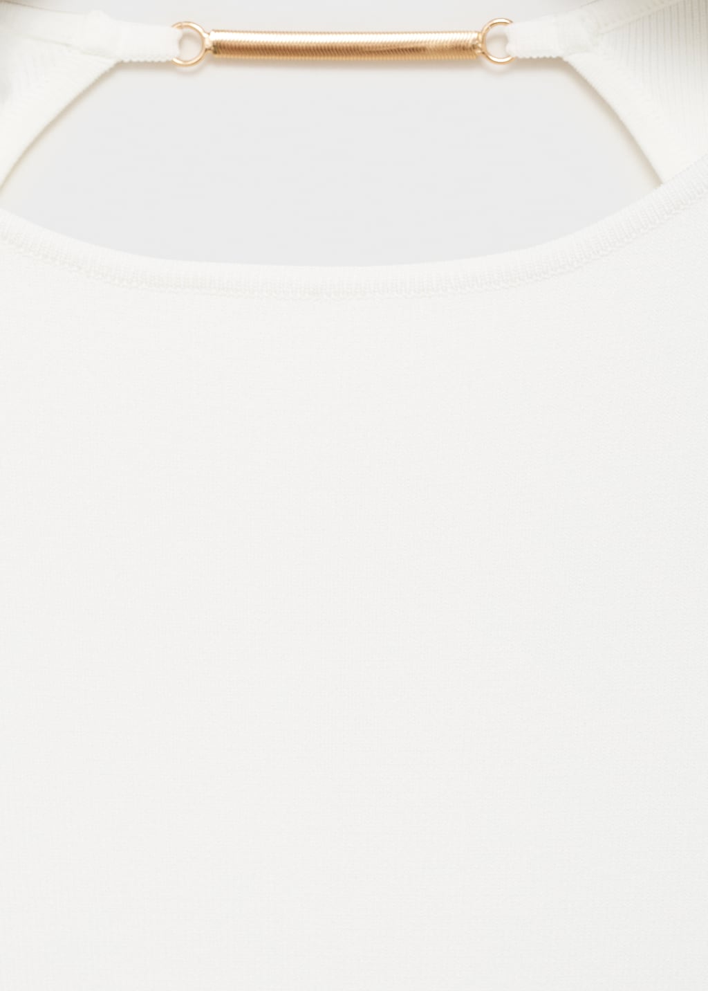 Open-back knitted dress