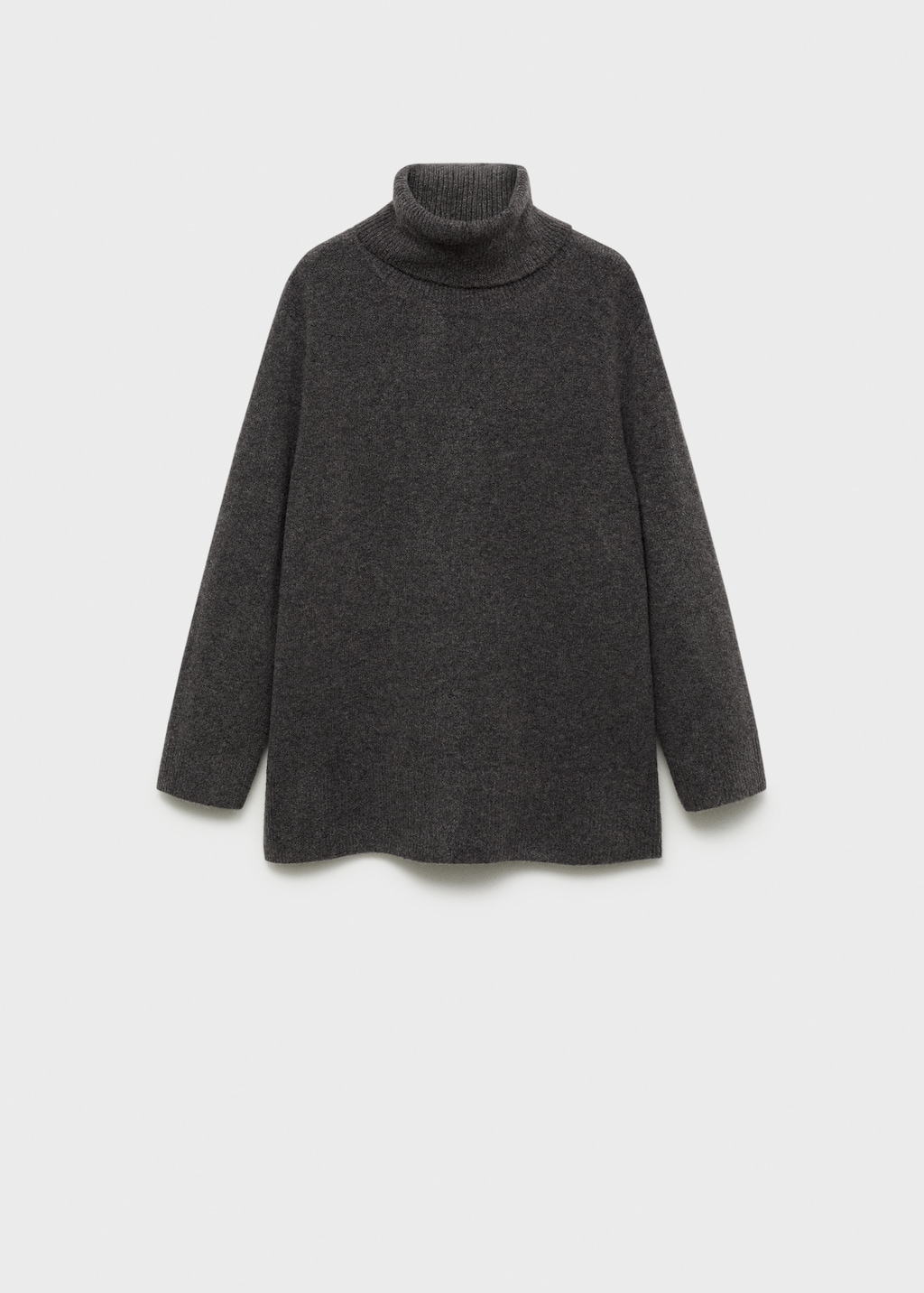 Turtleneck knit sweater