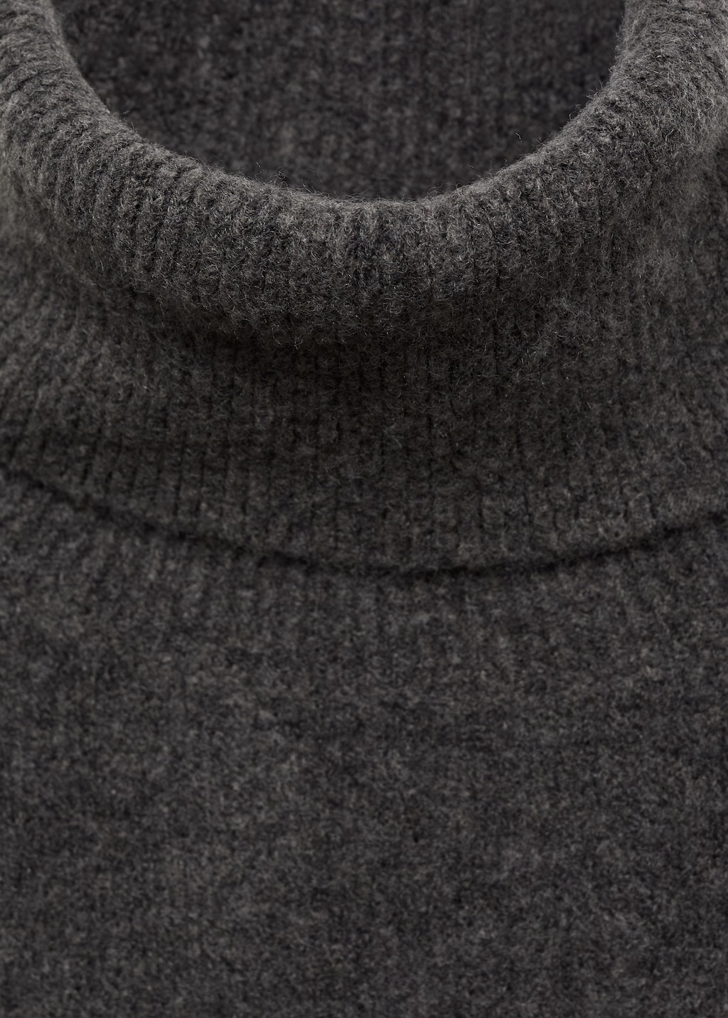 Turtleneck knit sweater