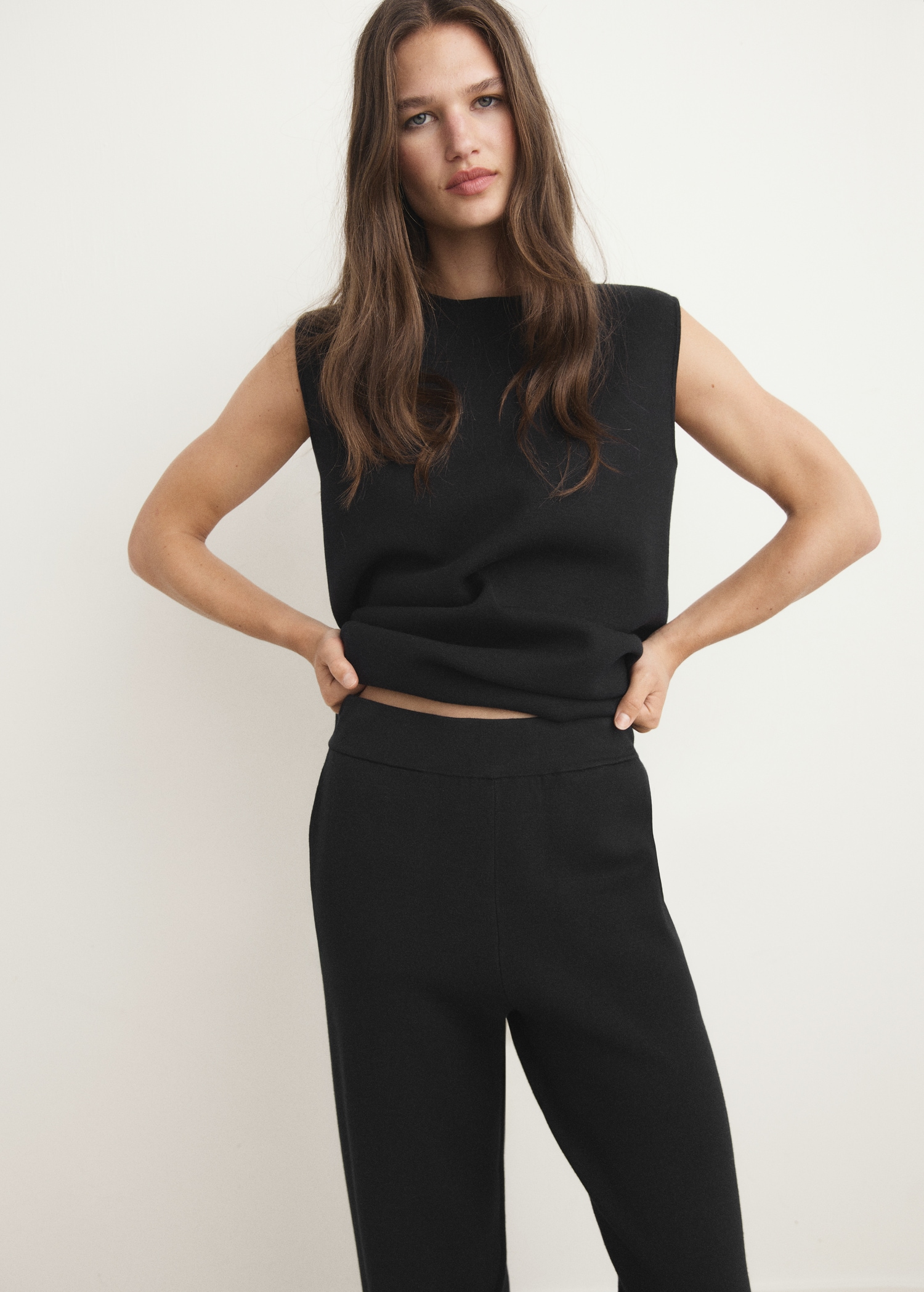 Pantaloni de pijama din tricot milano - Detaliu al articolului 1