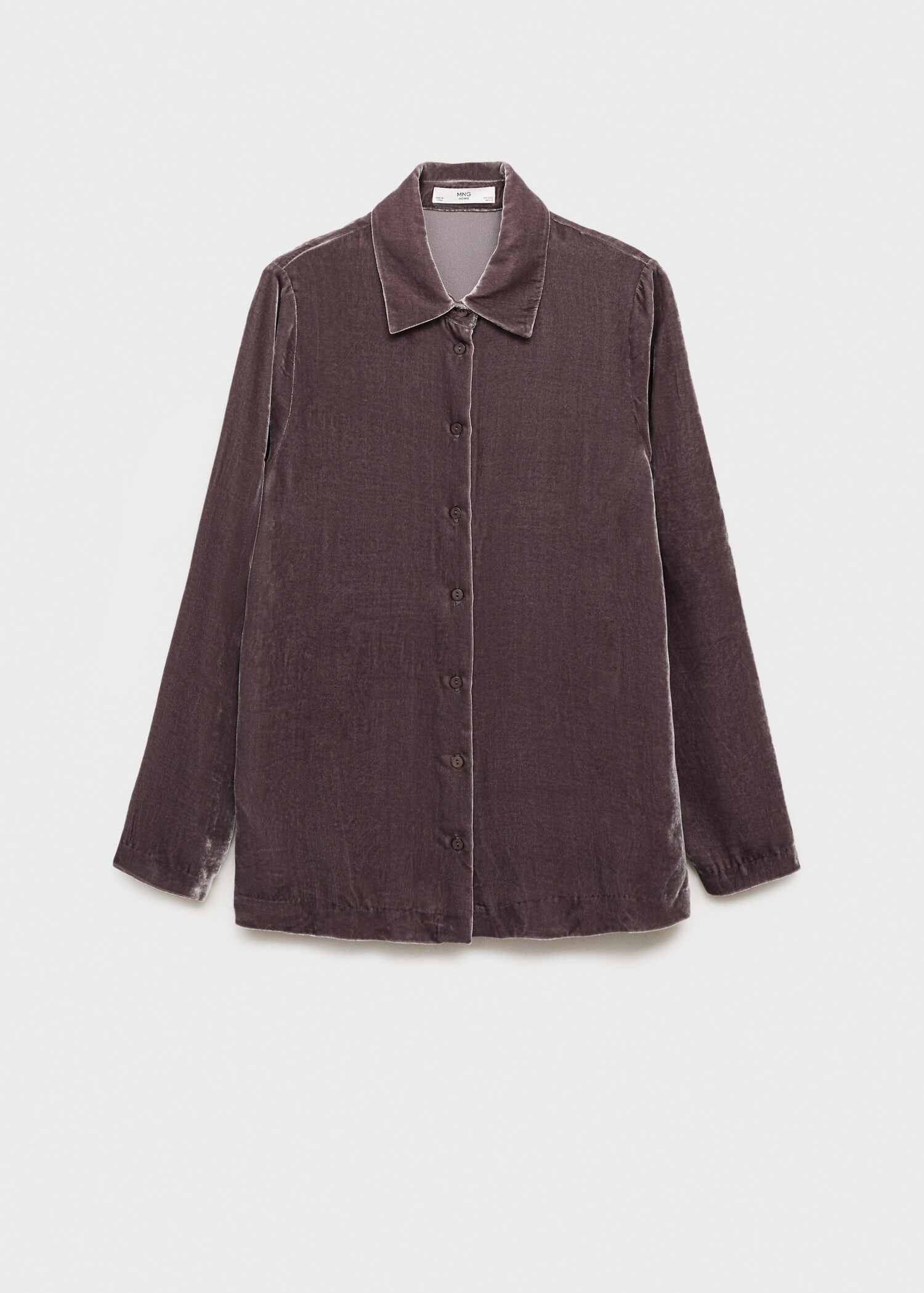 Camisa velvet seda - Artículo sin modelo