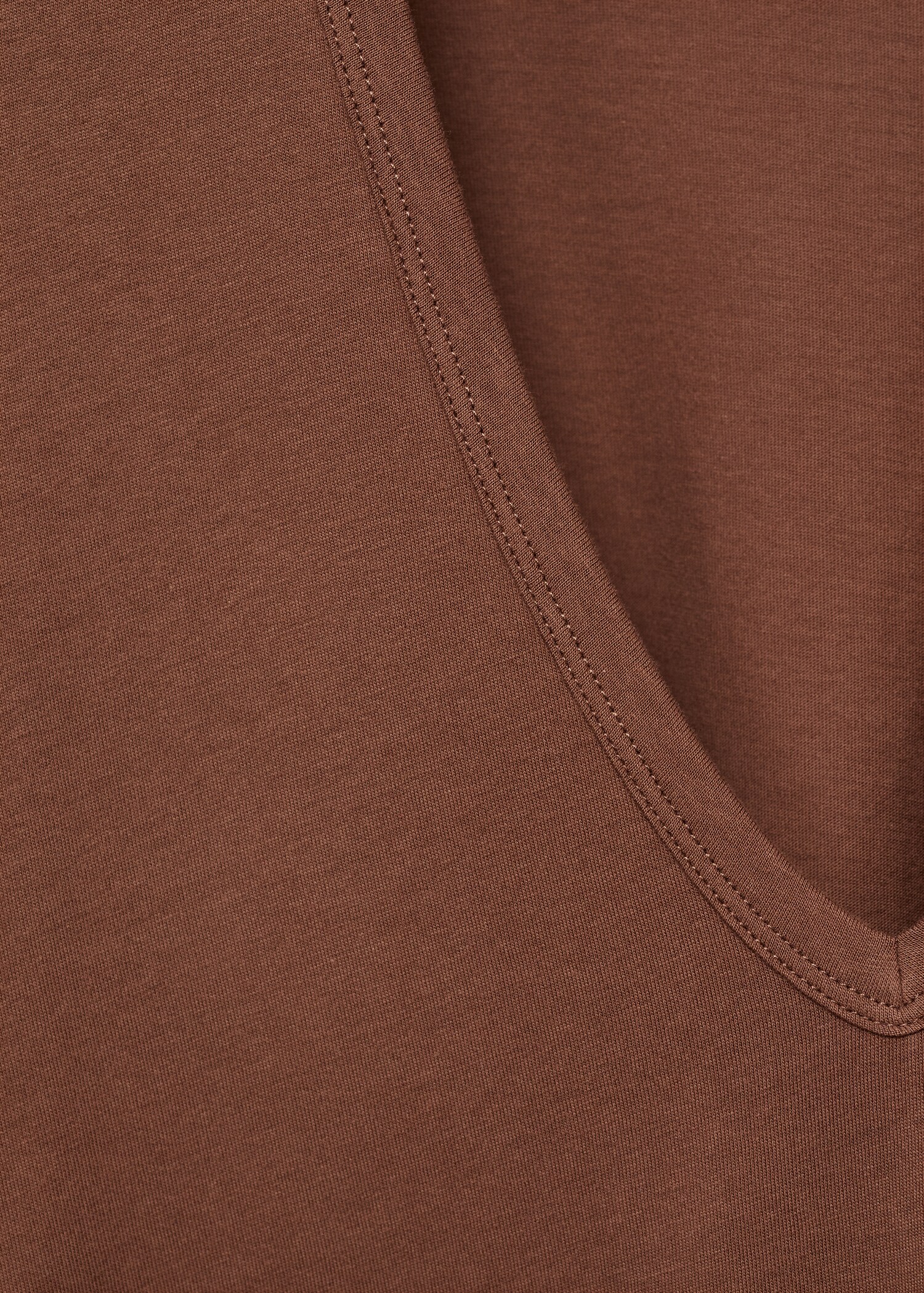 Camiseta pijama algodón detalle mangas - Detalle del artículo 0