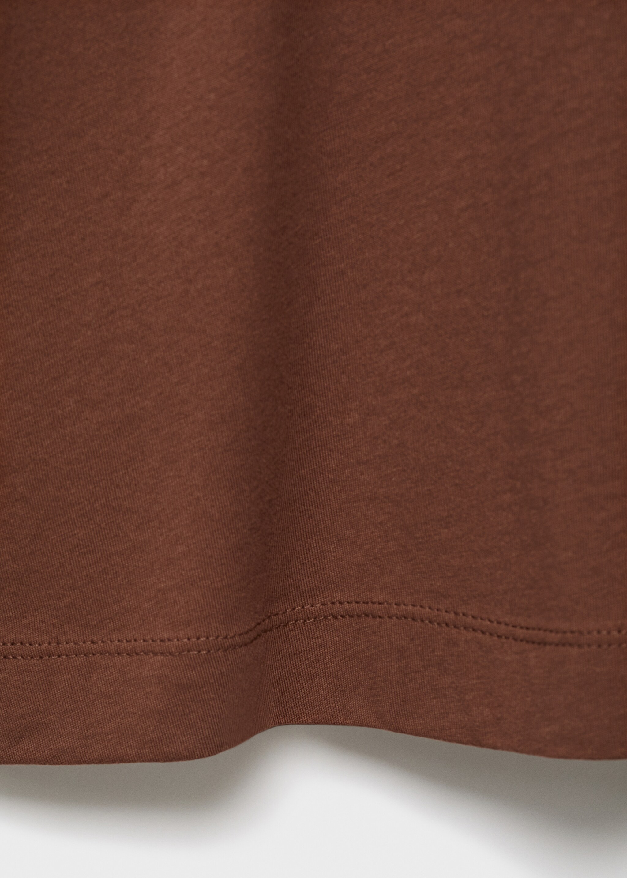 Camiseta pijama algodón detalle mangas - Detalle del artículo 8