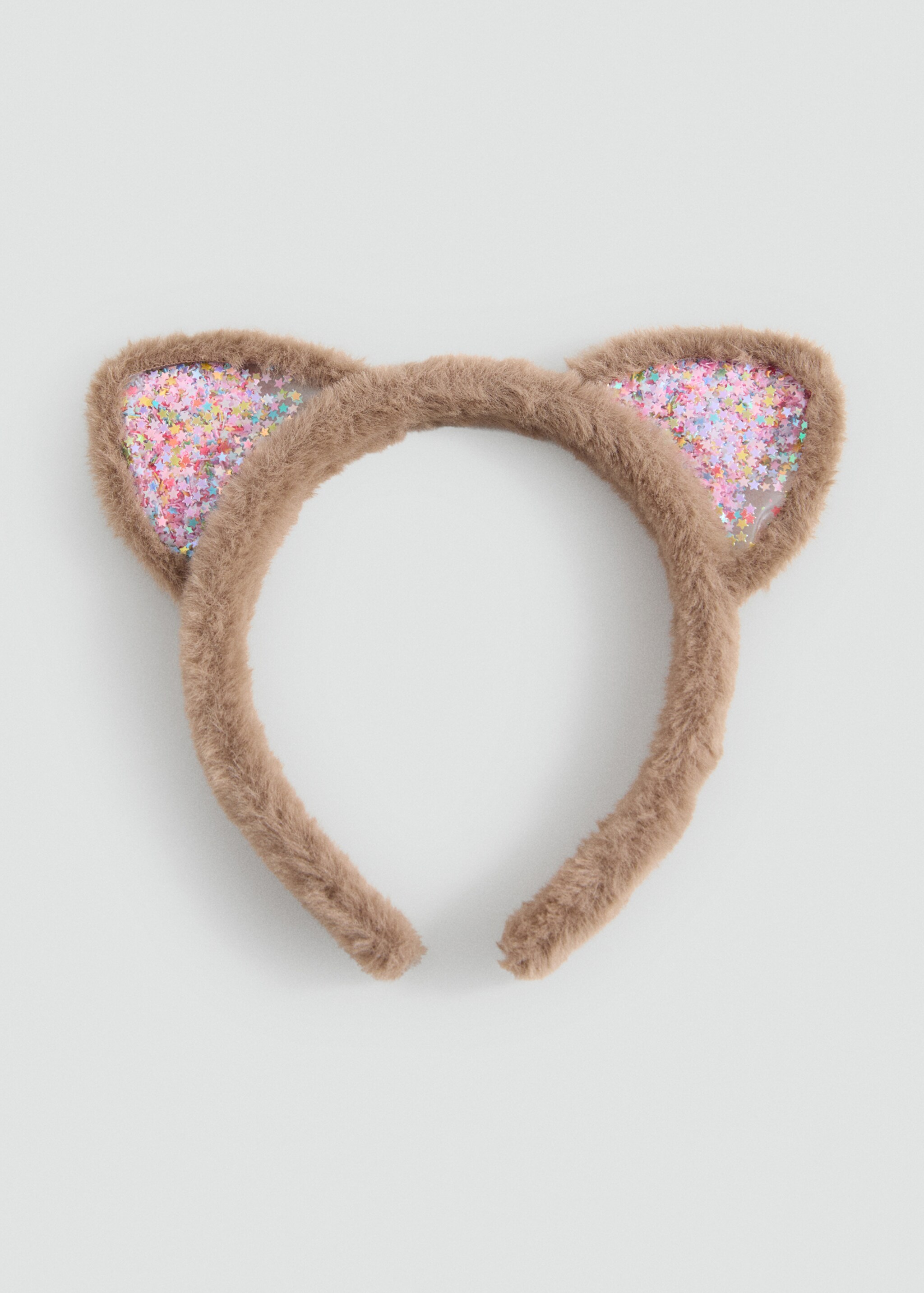 Diadema orejas gatito - Artículo sin modelo, Marrón medio. Ref: 17034115-00.
