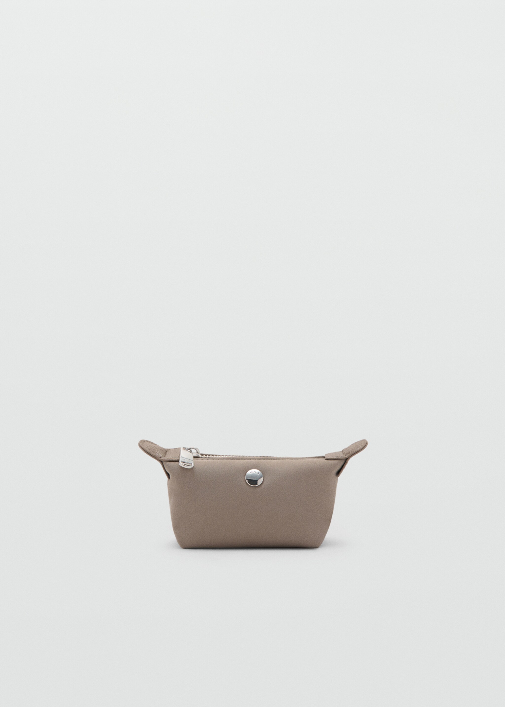 Small nylon vanity case - Article without model, Light/Pastel Brown. Ref: 17034124-00.
