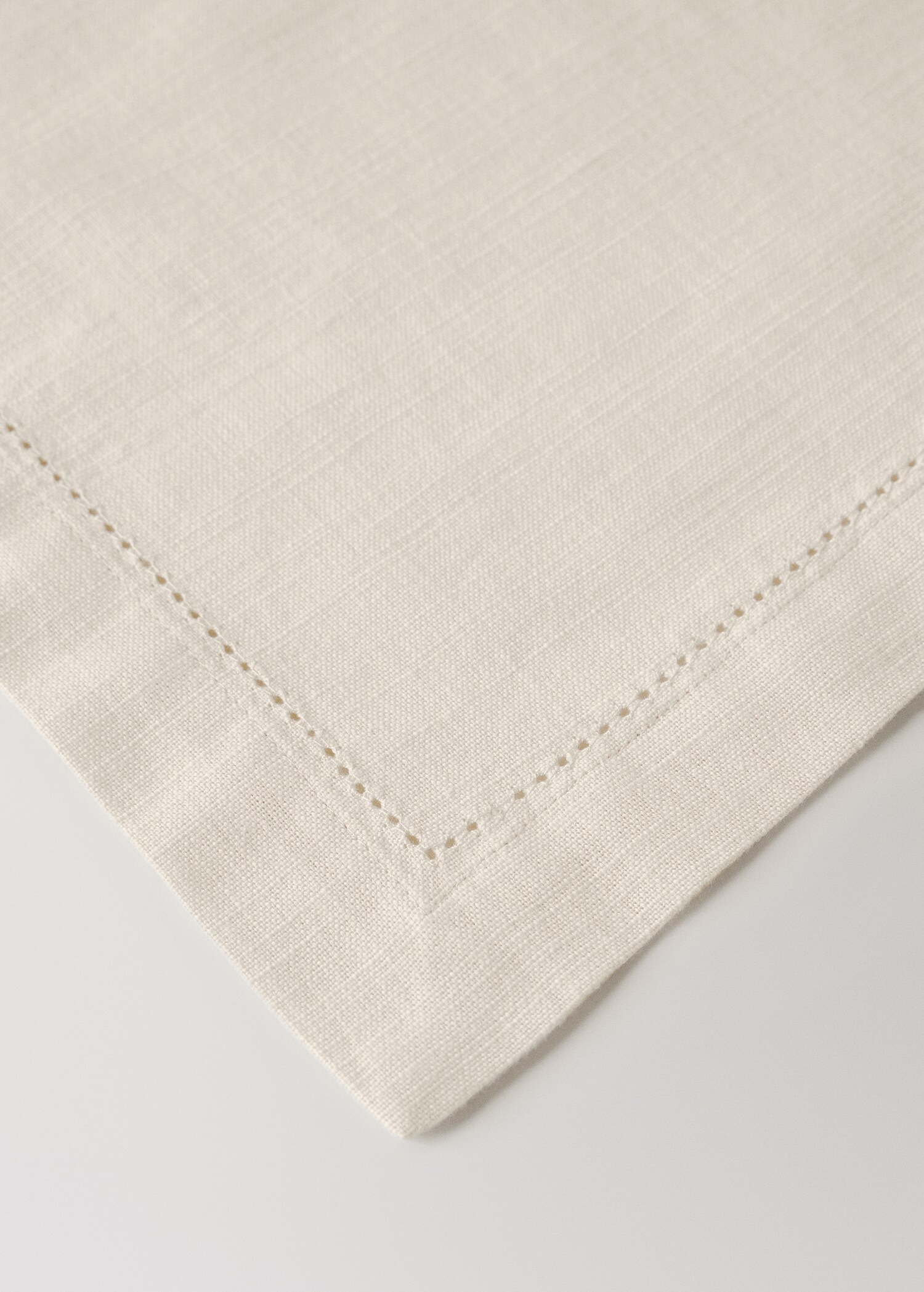 Set de table individuel en coton avec jours échelle - Détail de l'article 1