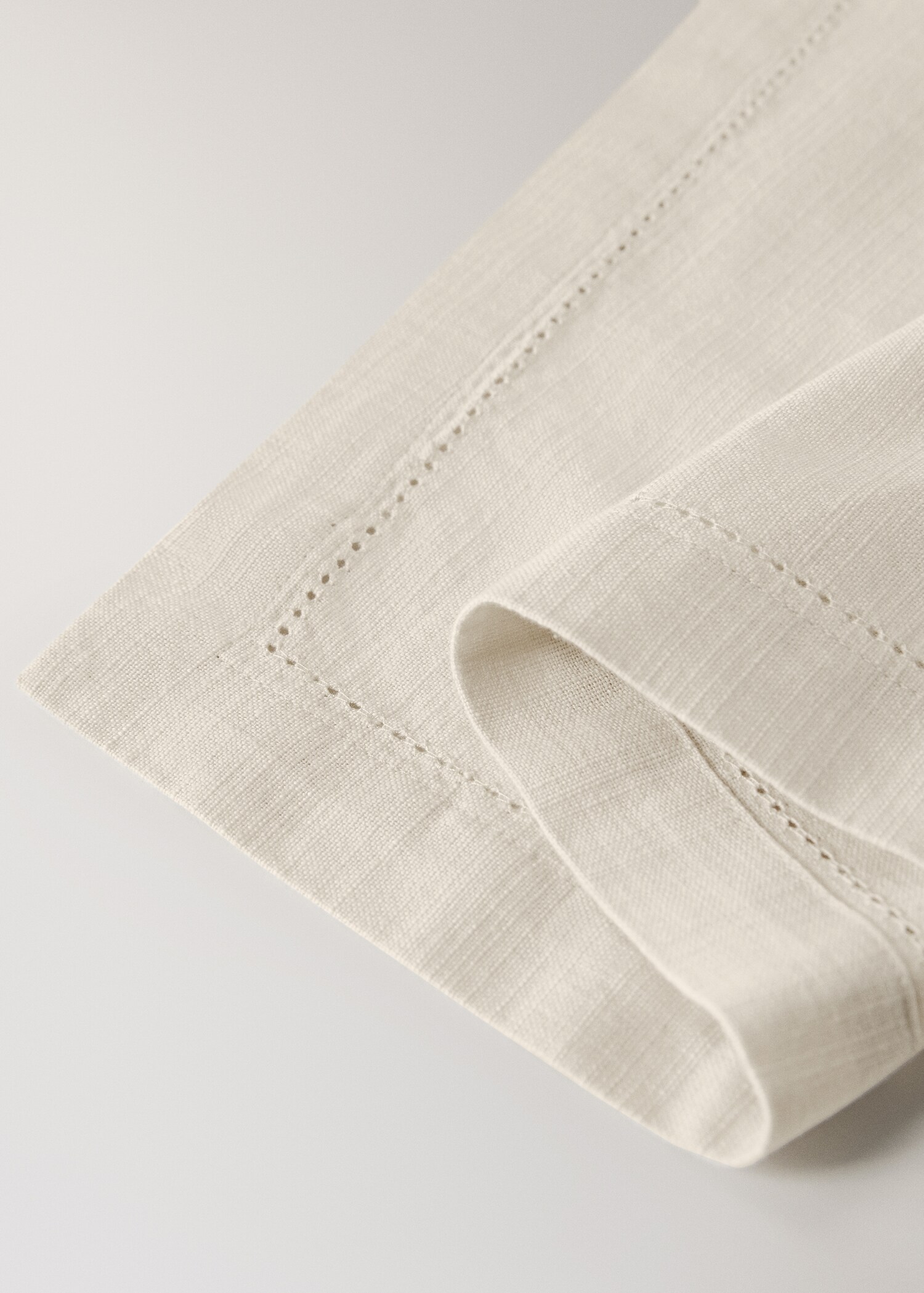 Set de table individuel en coton avec jours échelle - Détail de l'article 2