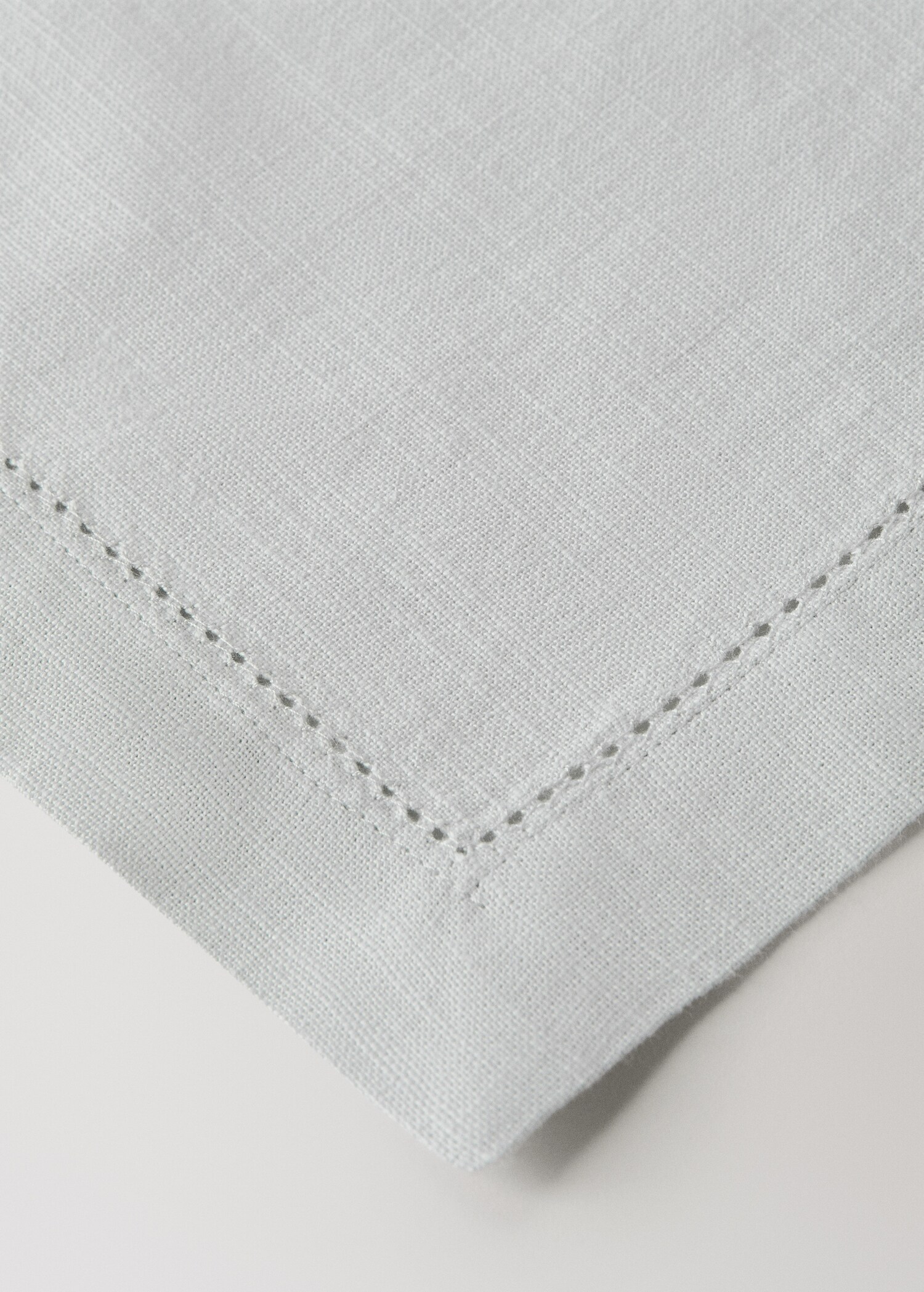 Cotton placemat with hemstitch - Details of the article 1