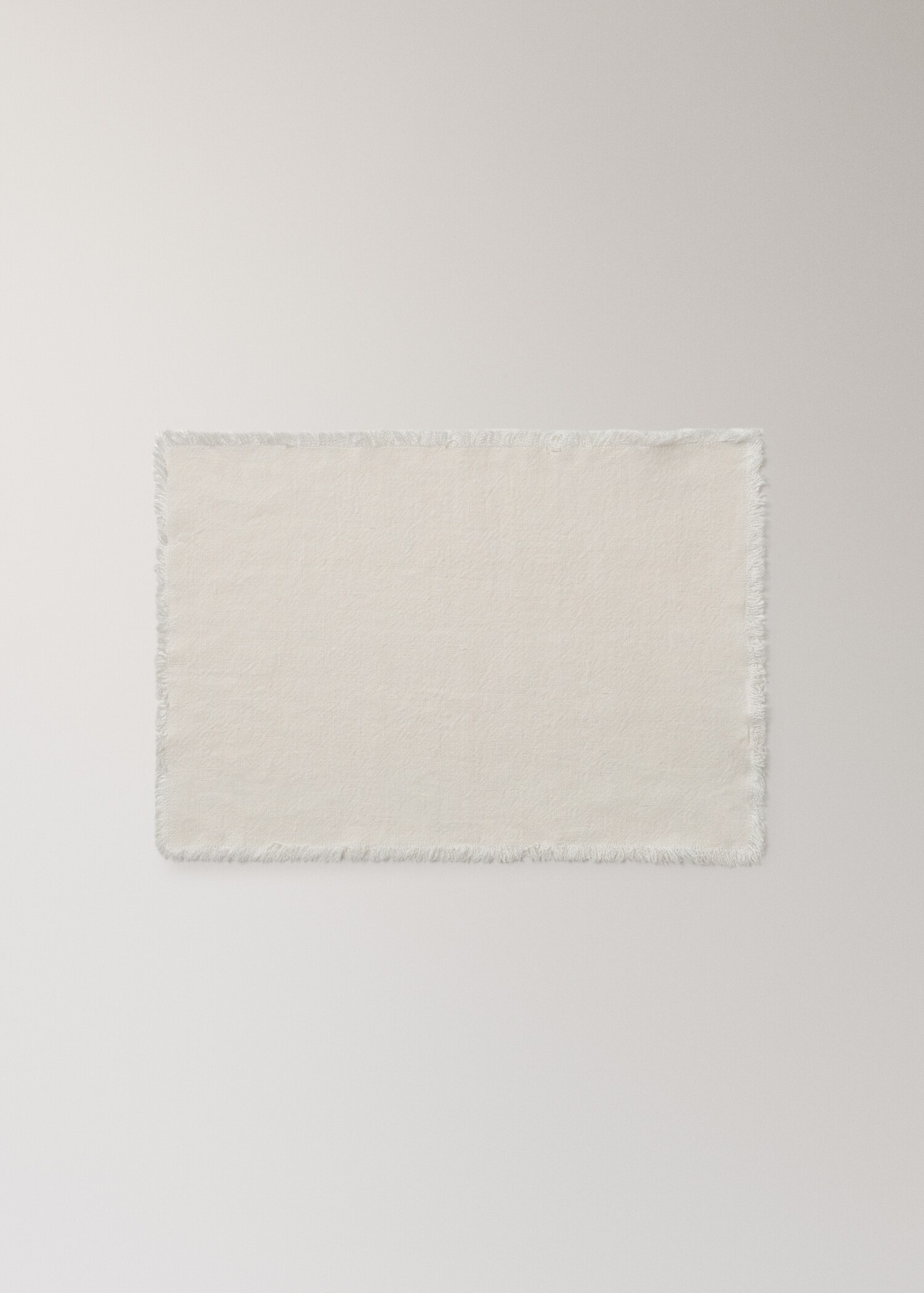 Linen placemat with tassels - Article without model