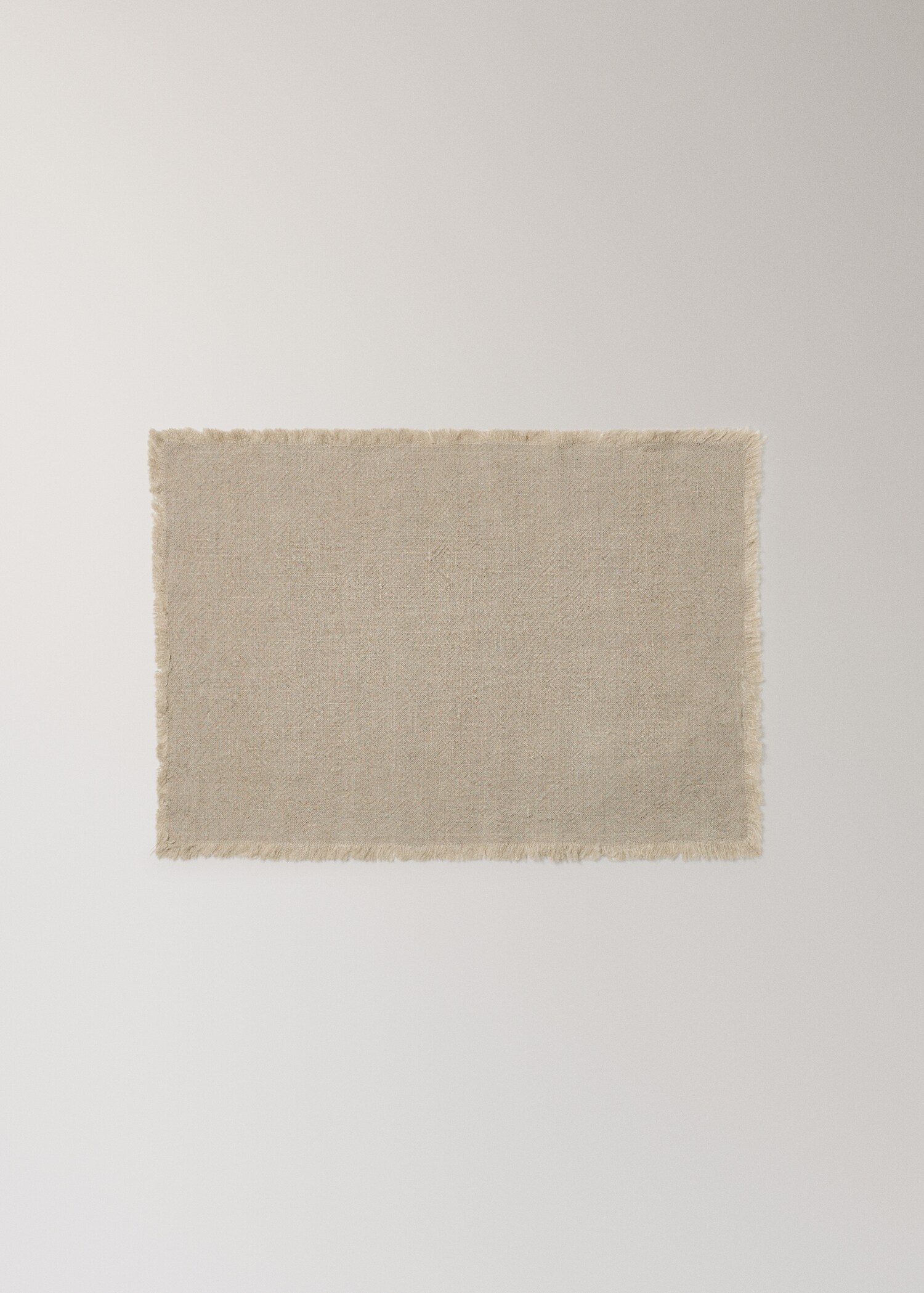 Linen placemat with tassels - Article without model