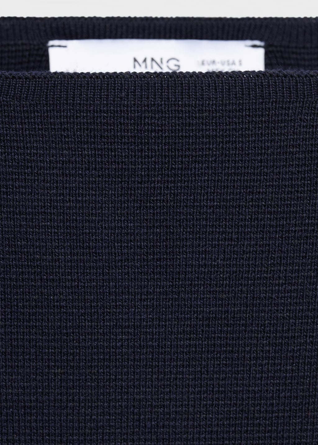 Fine-knit boat-neck sweater