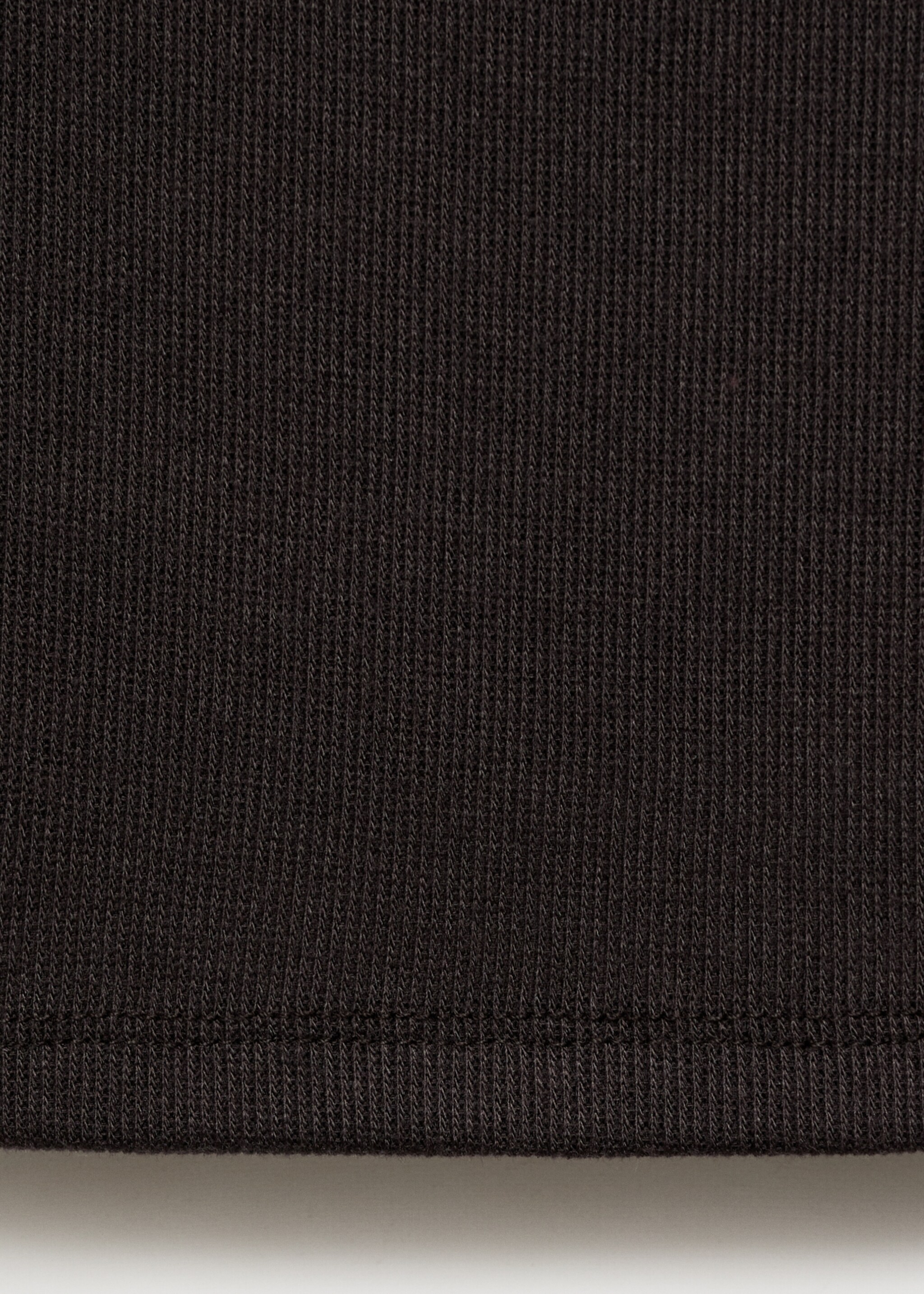 Long-sleeved boat-neck t-shirt - Details of the article 0