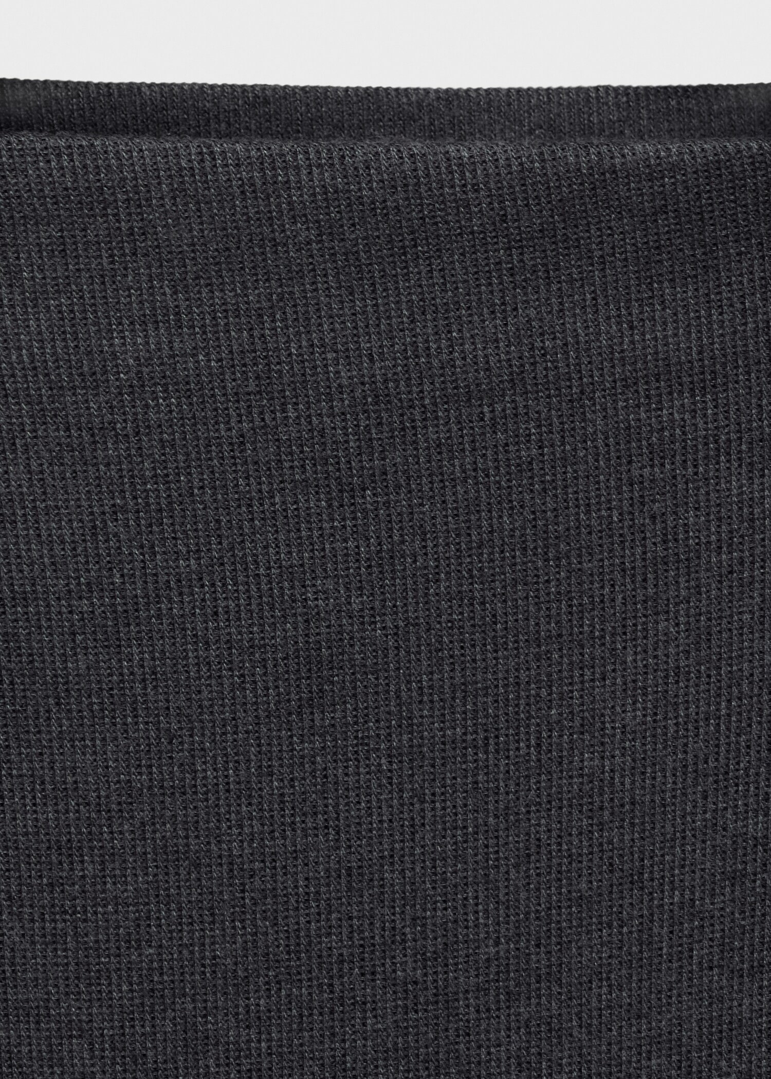Long-sleeved boat-neck t-shirt - Details of the article 0