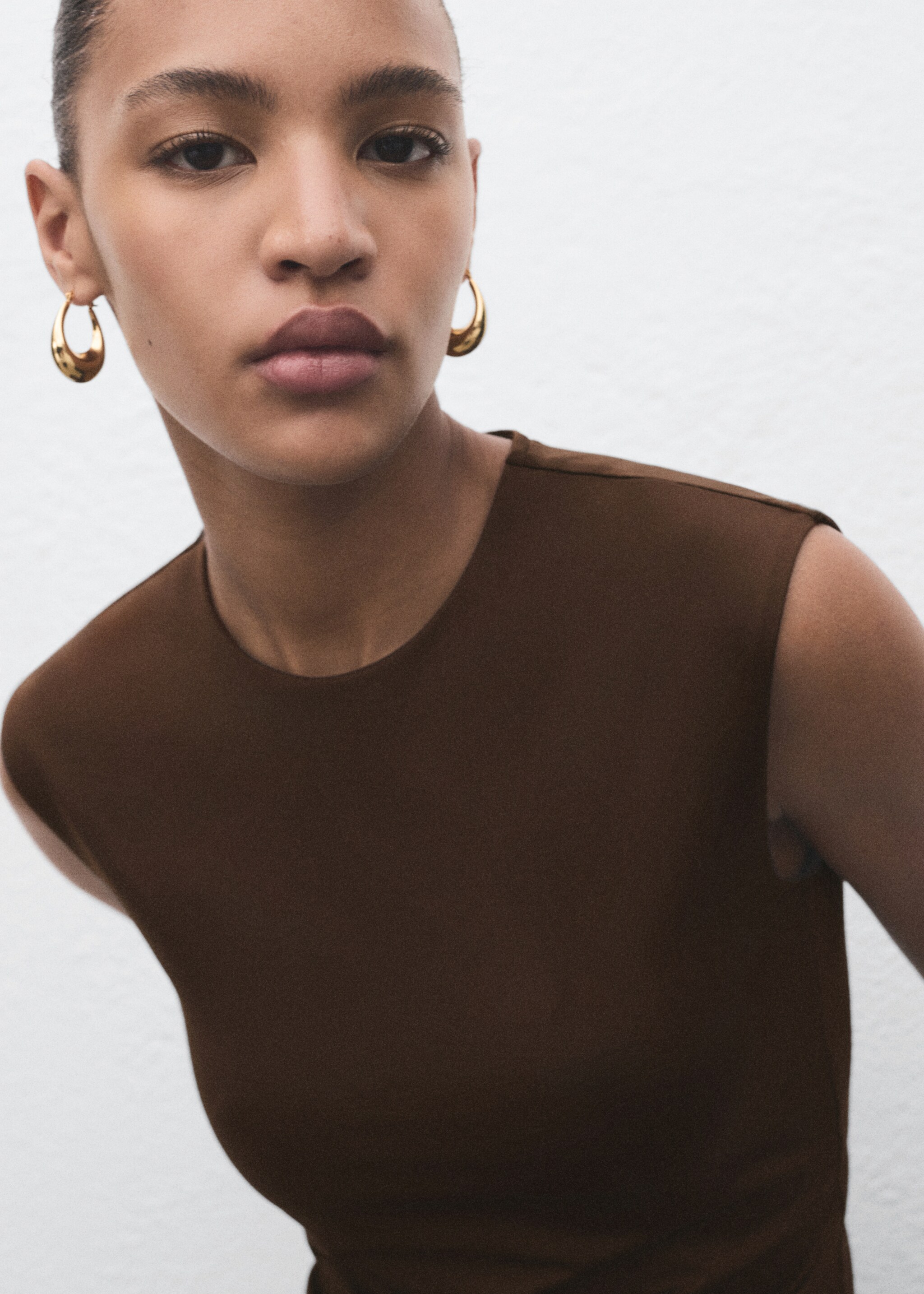 Fitted vest top - Details of the article 1