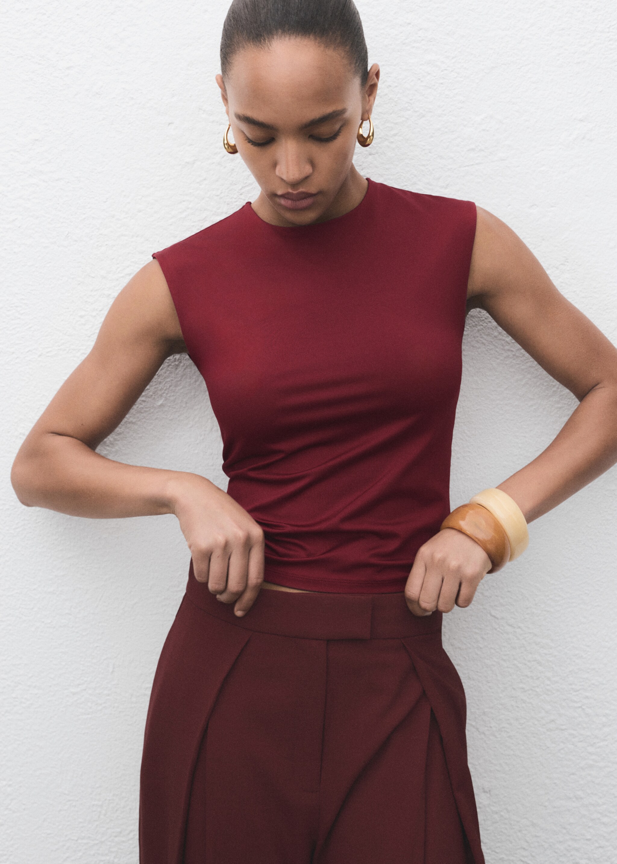 Fitted vest top - Medium plane
