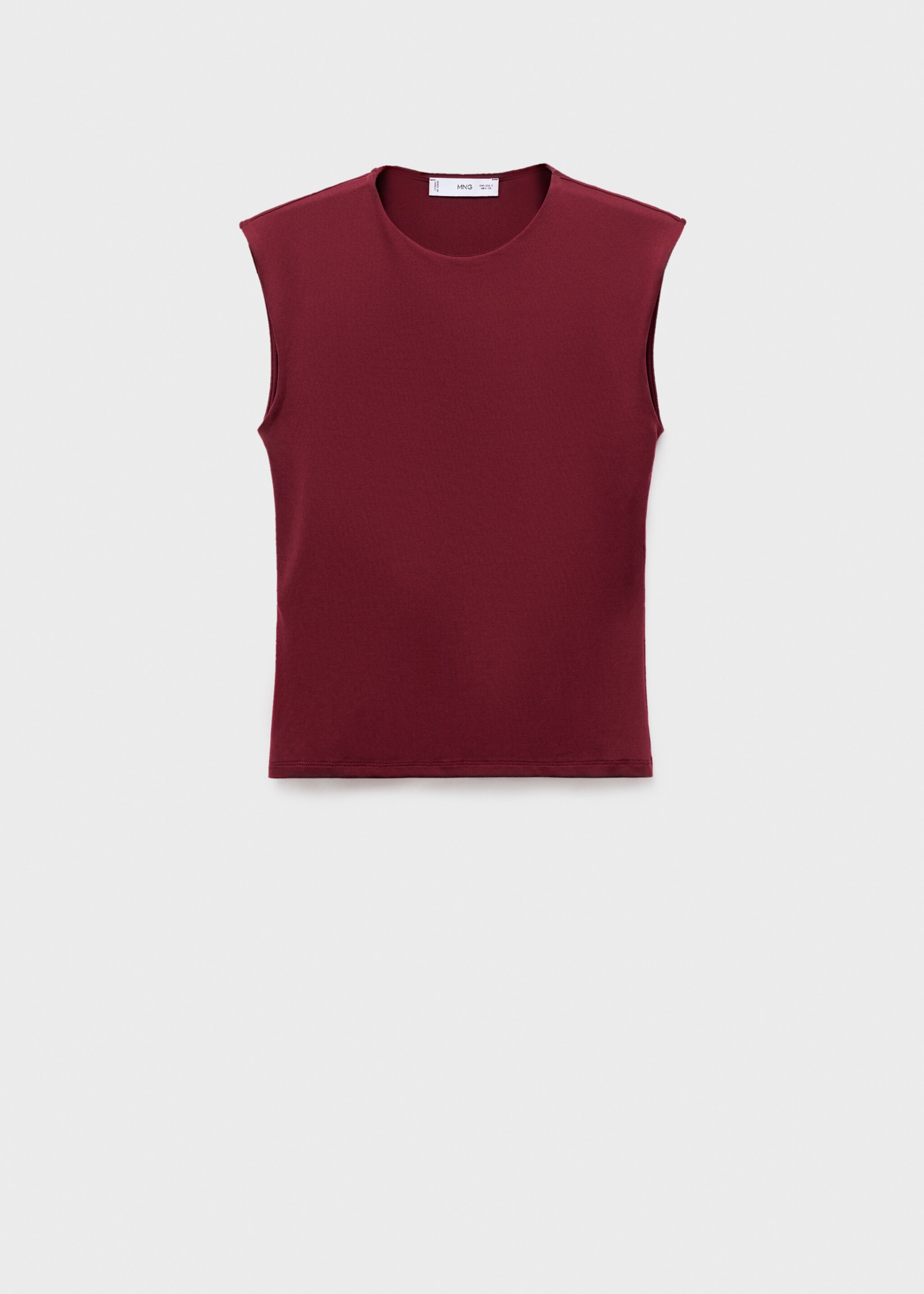 Fitted vest top - Article without model