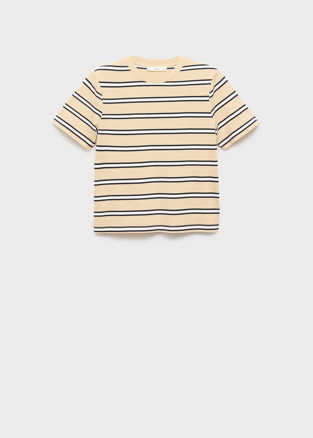 Striped cotton T-shirt - image 5