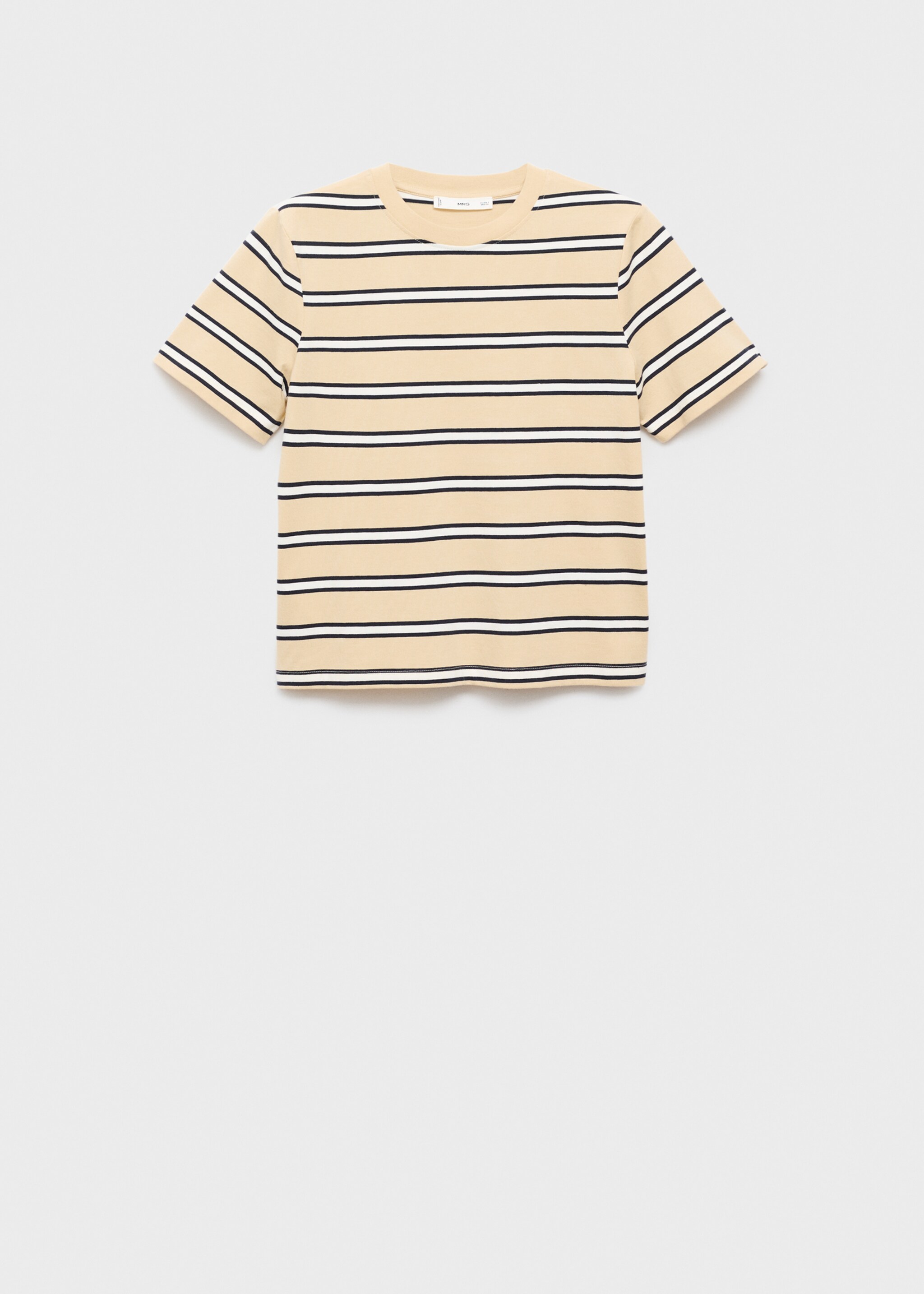 T-shirt algodão riscas - Artigo sem modelo