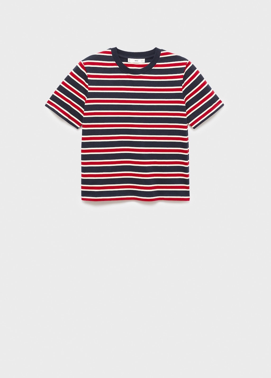Striped cotton T-shirt