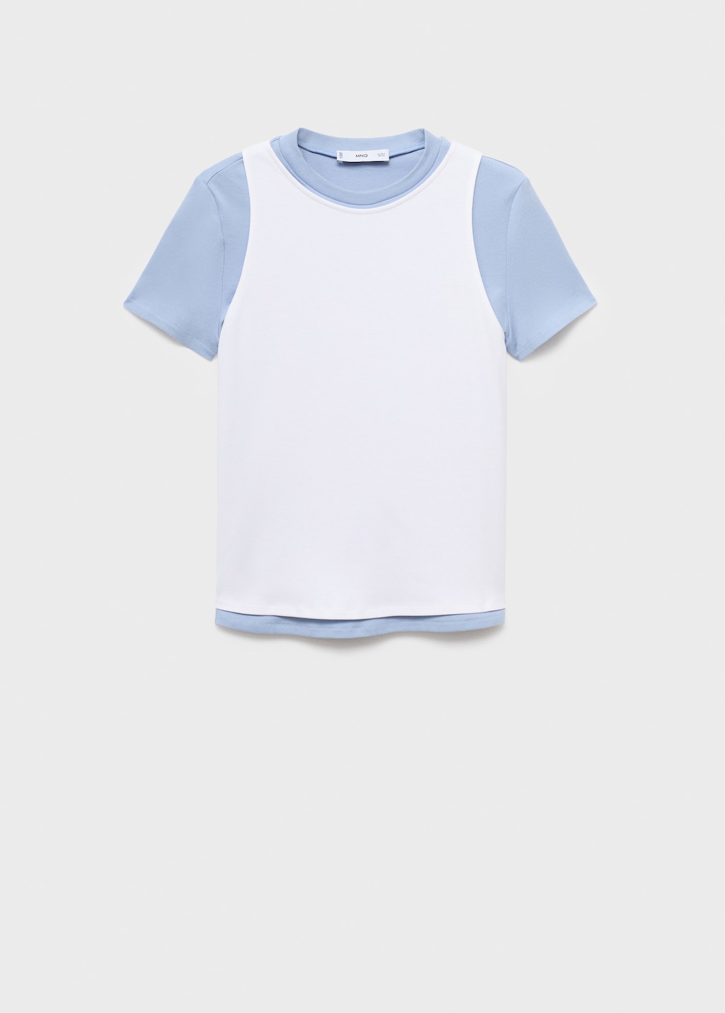 Double cotton t-shirt
