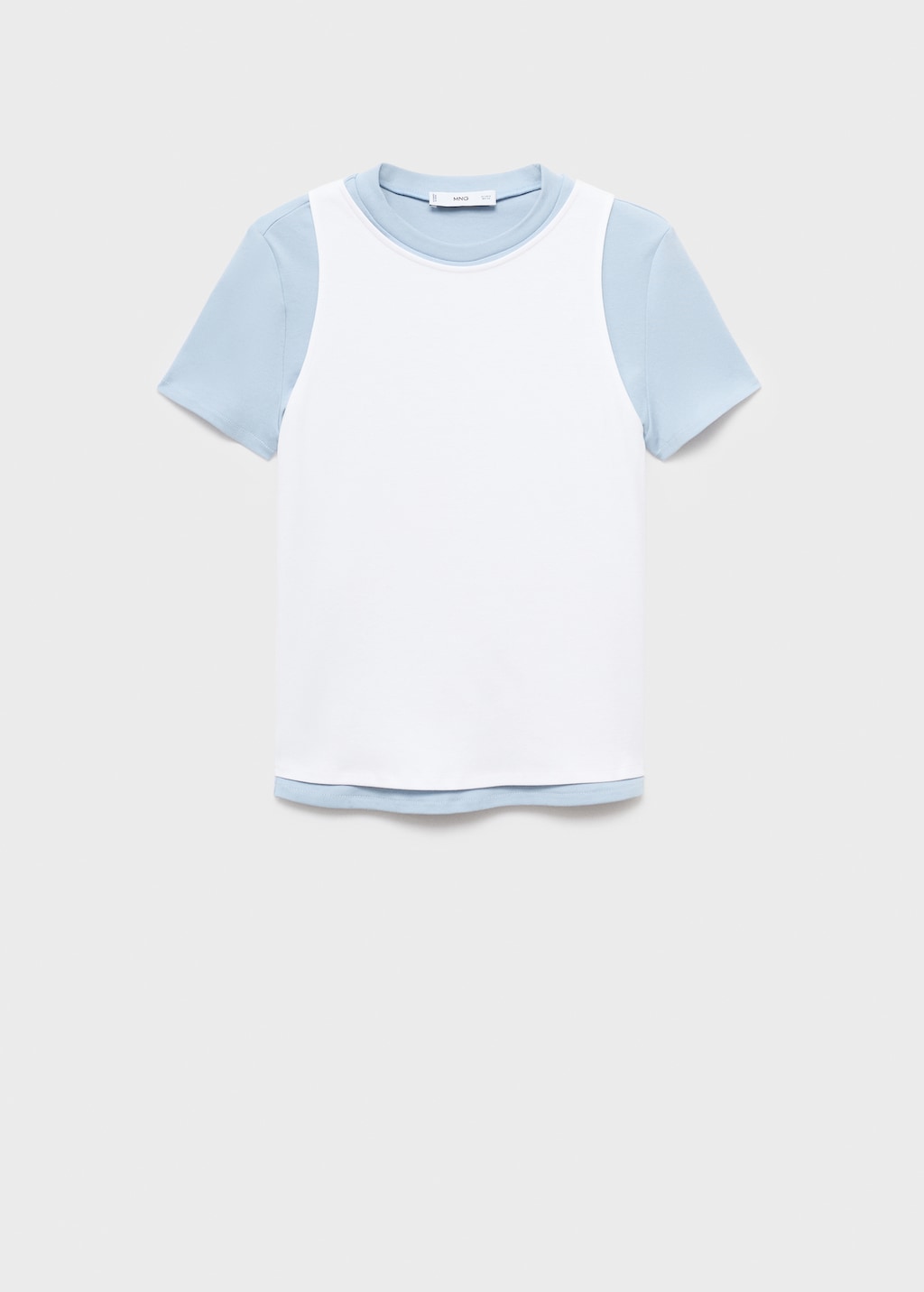 Double cotton t-shirt