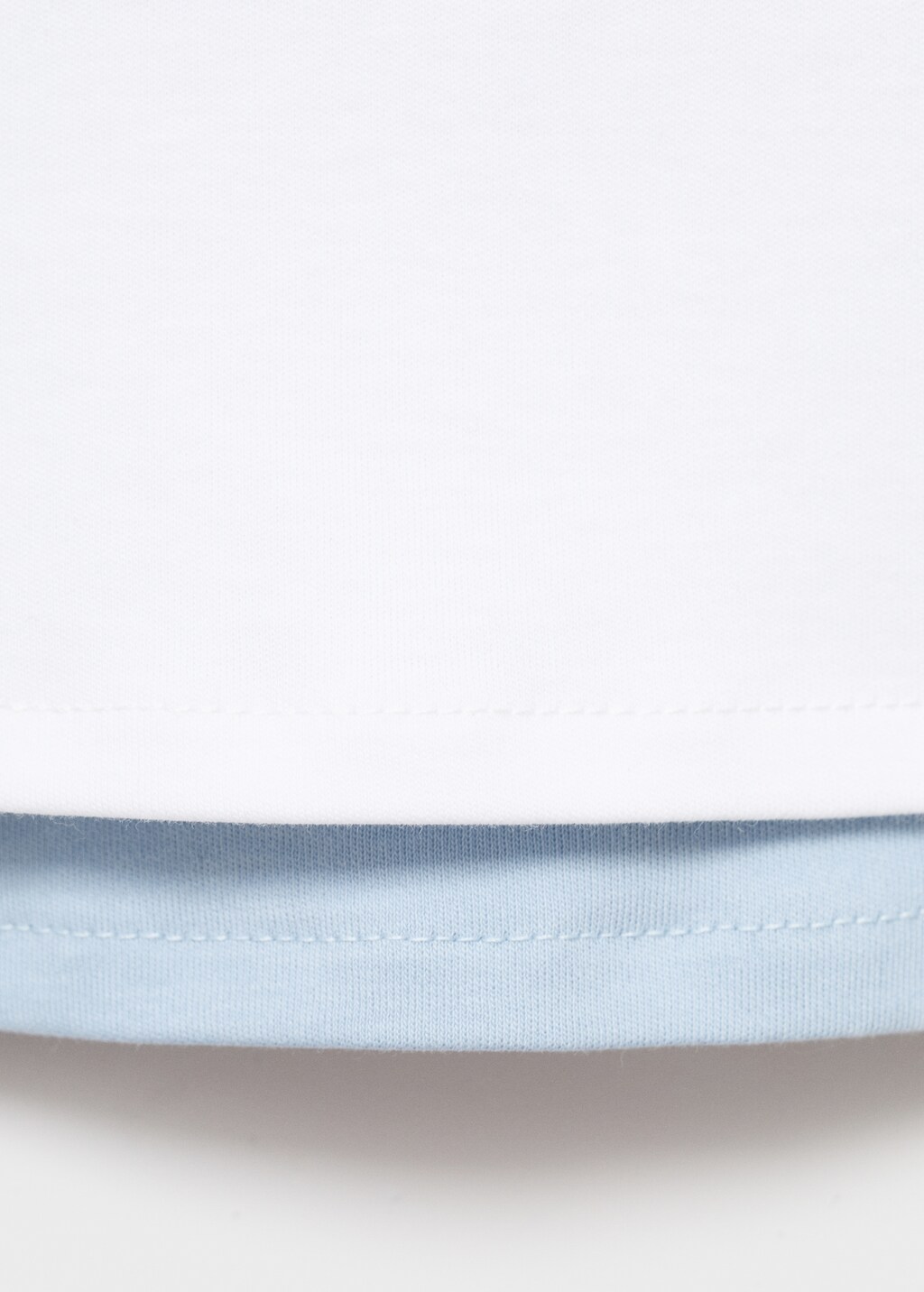 Mango Double cotton t-shirt