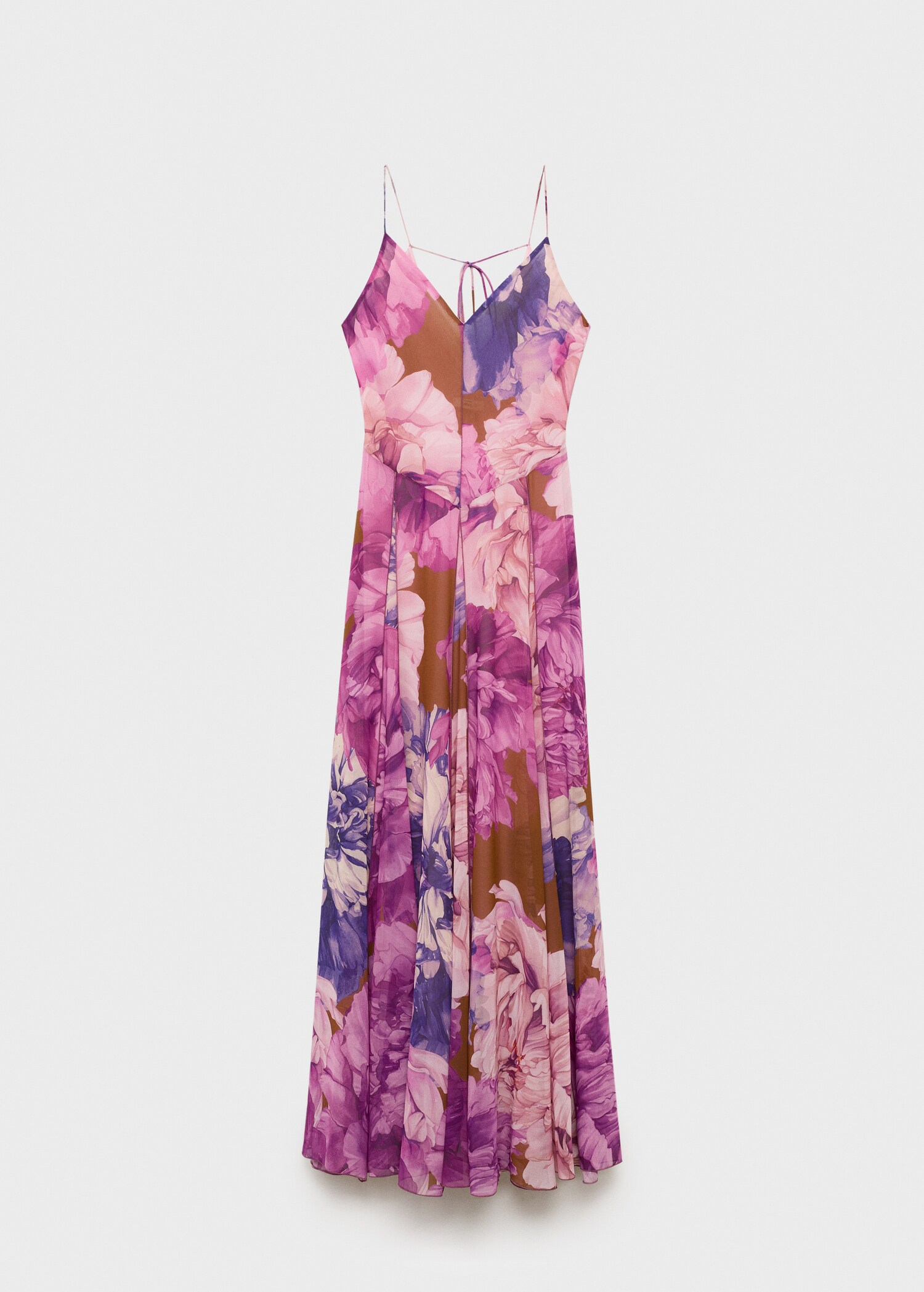 Vestido evasé floral - Artículo sin modelo