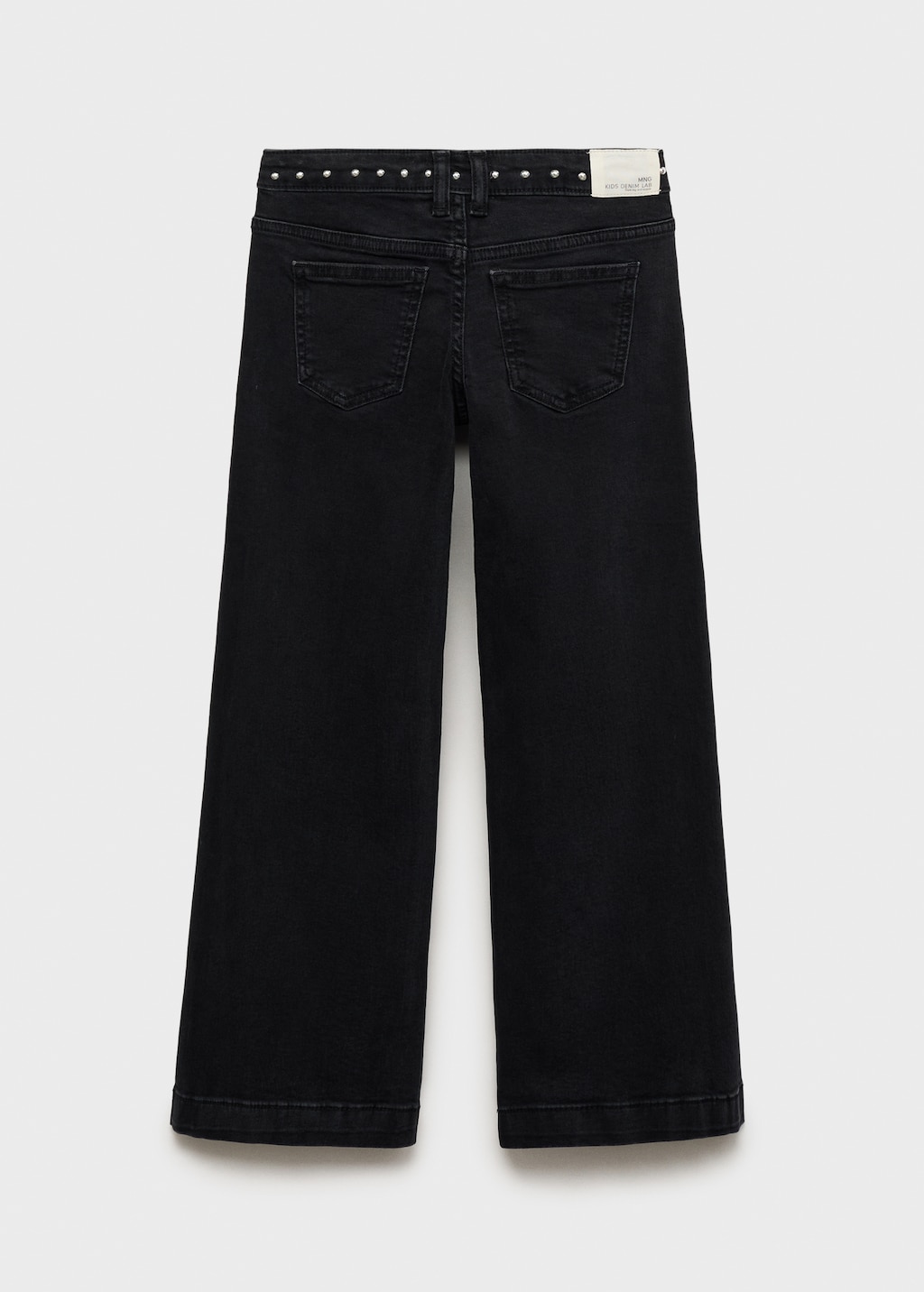 【COLOR iN ID】Studded rush wide denim Low-waist studded jeans - Kids | MANGO USA