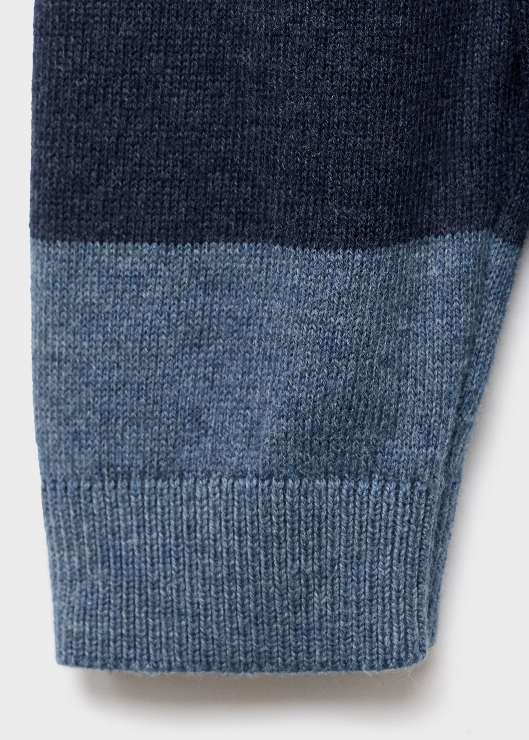 Knit striped sweater - Details of the article 0