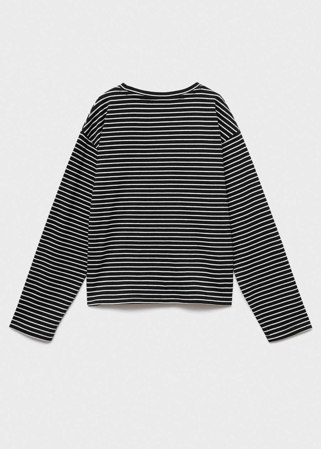 Ruched striped top
