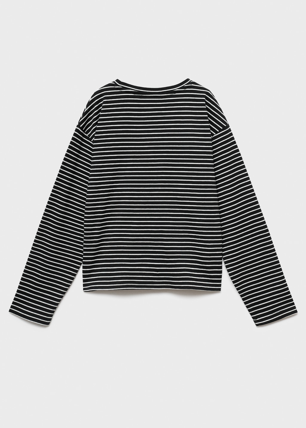 Ruched striped top