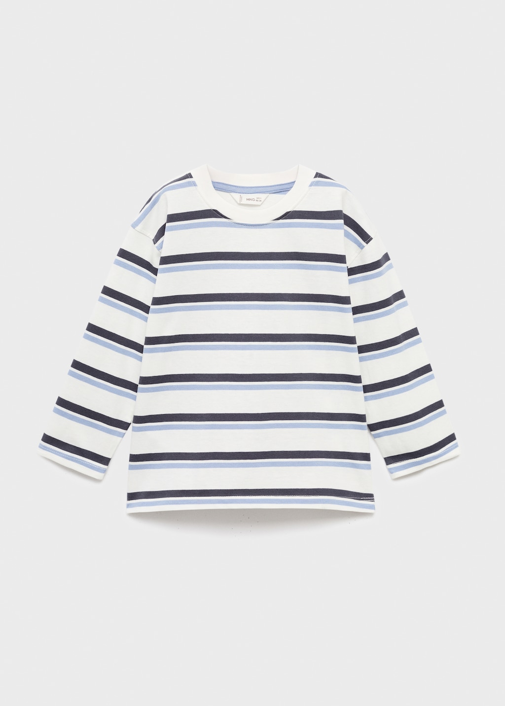 Striped cotton t-shirt - Kids | MANGO USA
