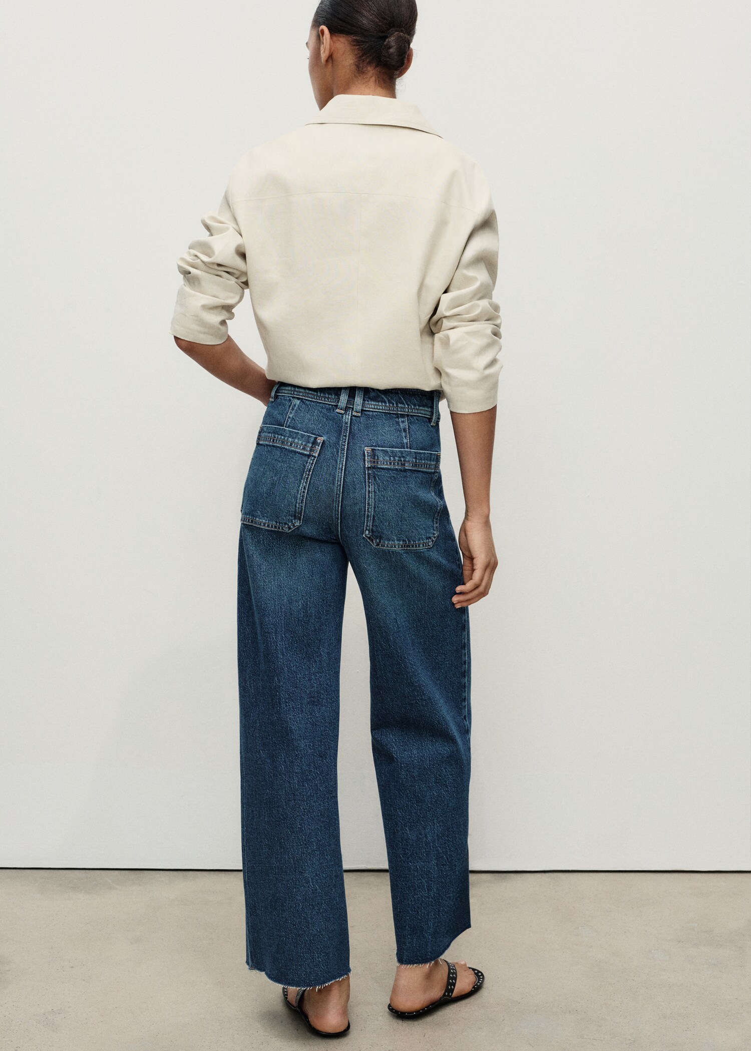 Catherin culotte high-rise jeans - Reverse of the article