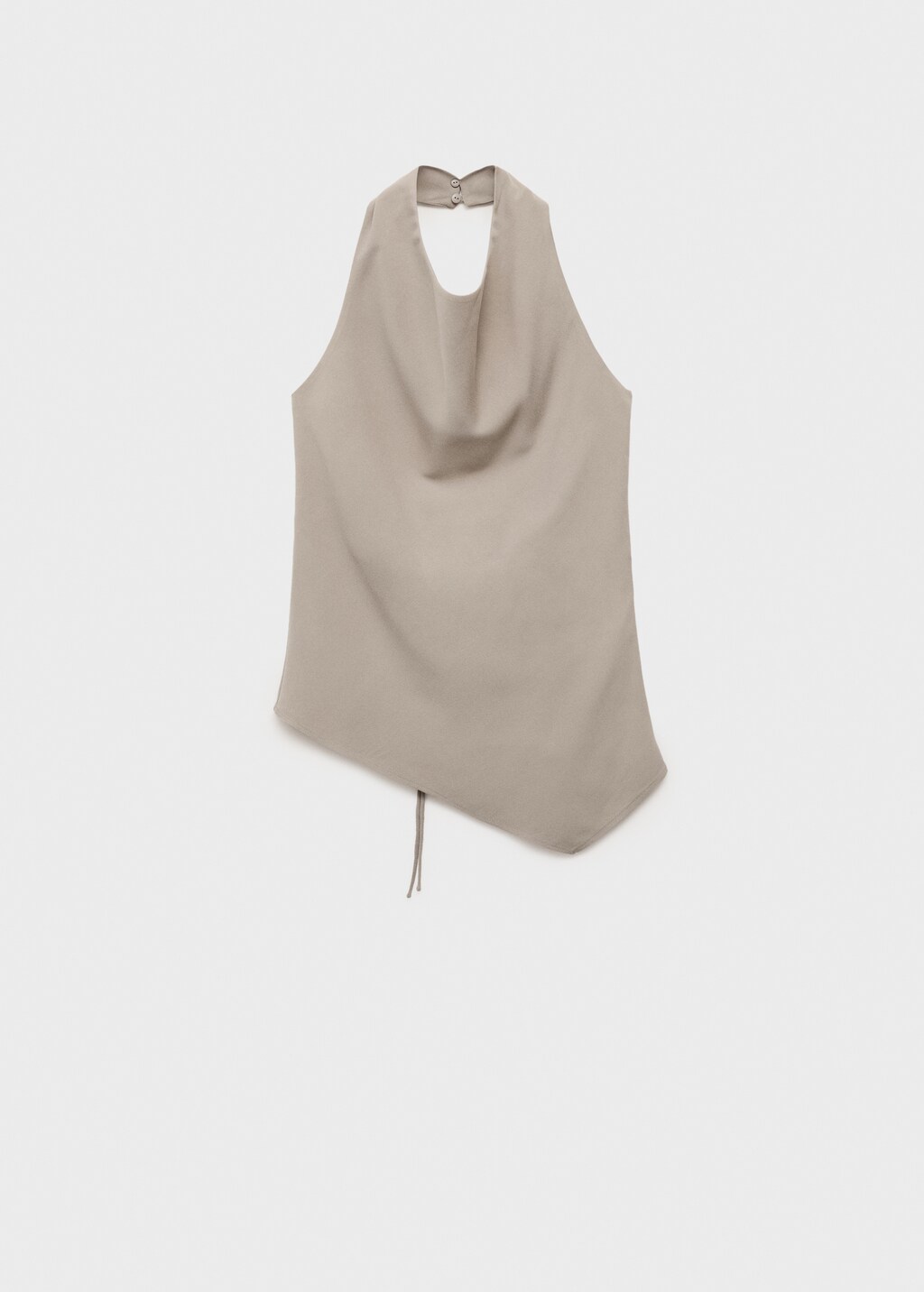 Mango Asymmetrical open-back top thumbnail