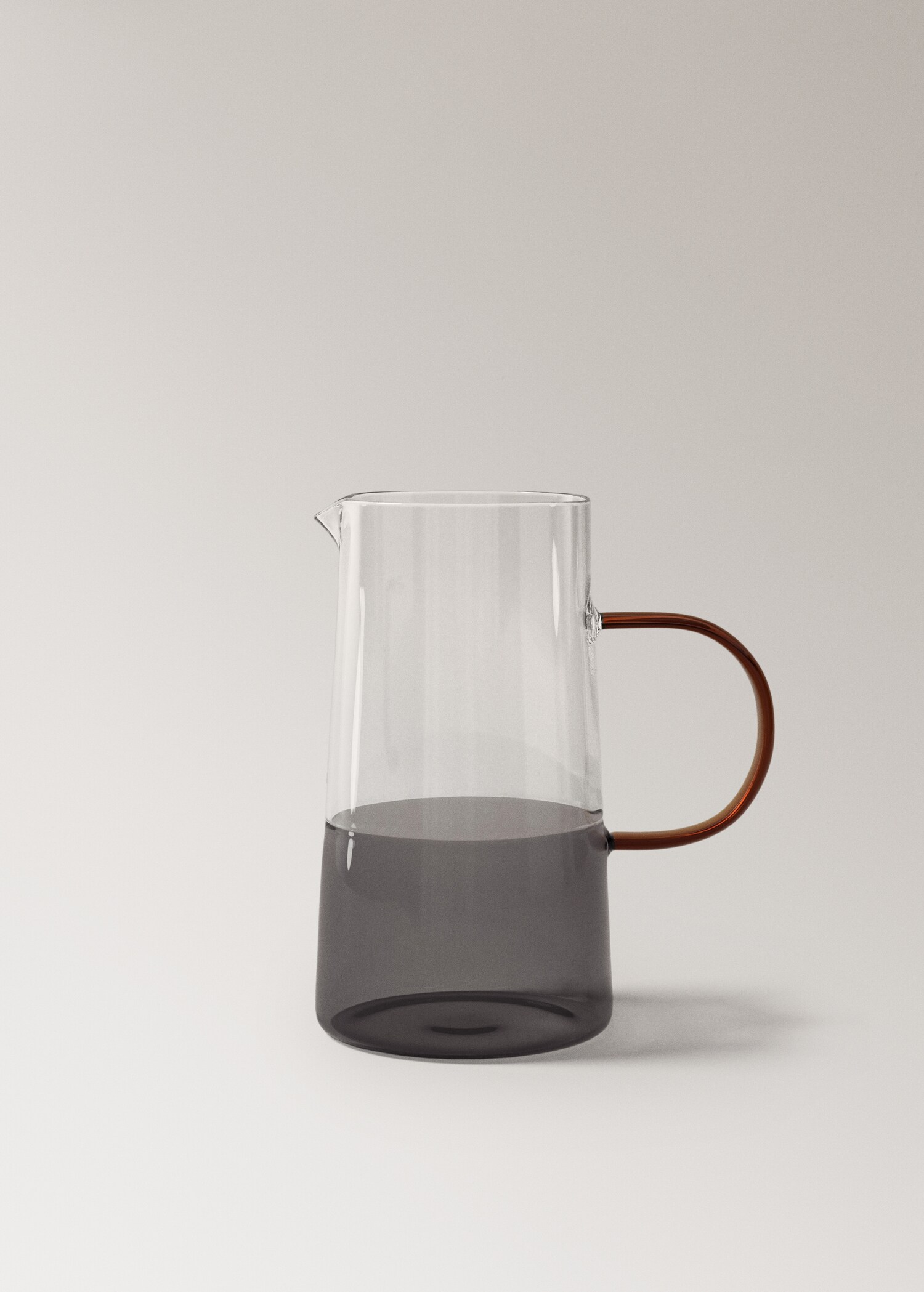 Two-tone borosilicate jug - Article without model