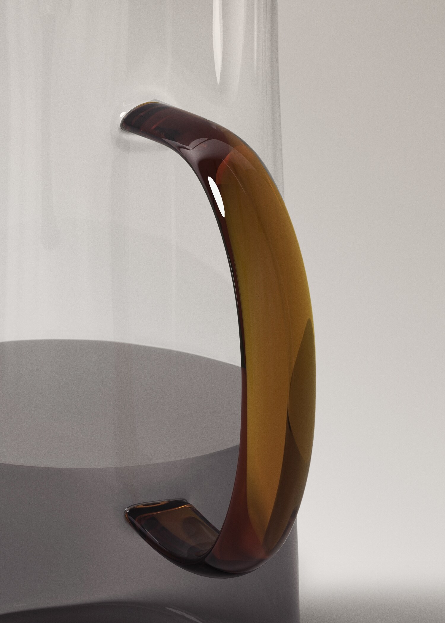 Two-tone borosilicate jug - Details of the article 2