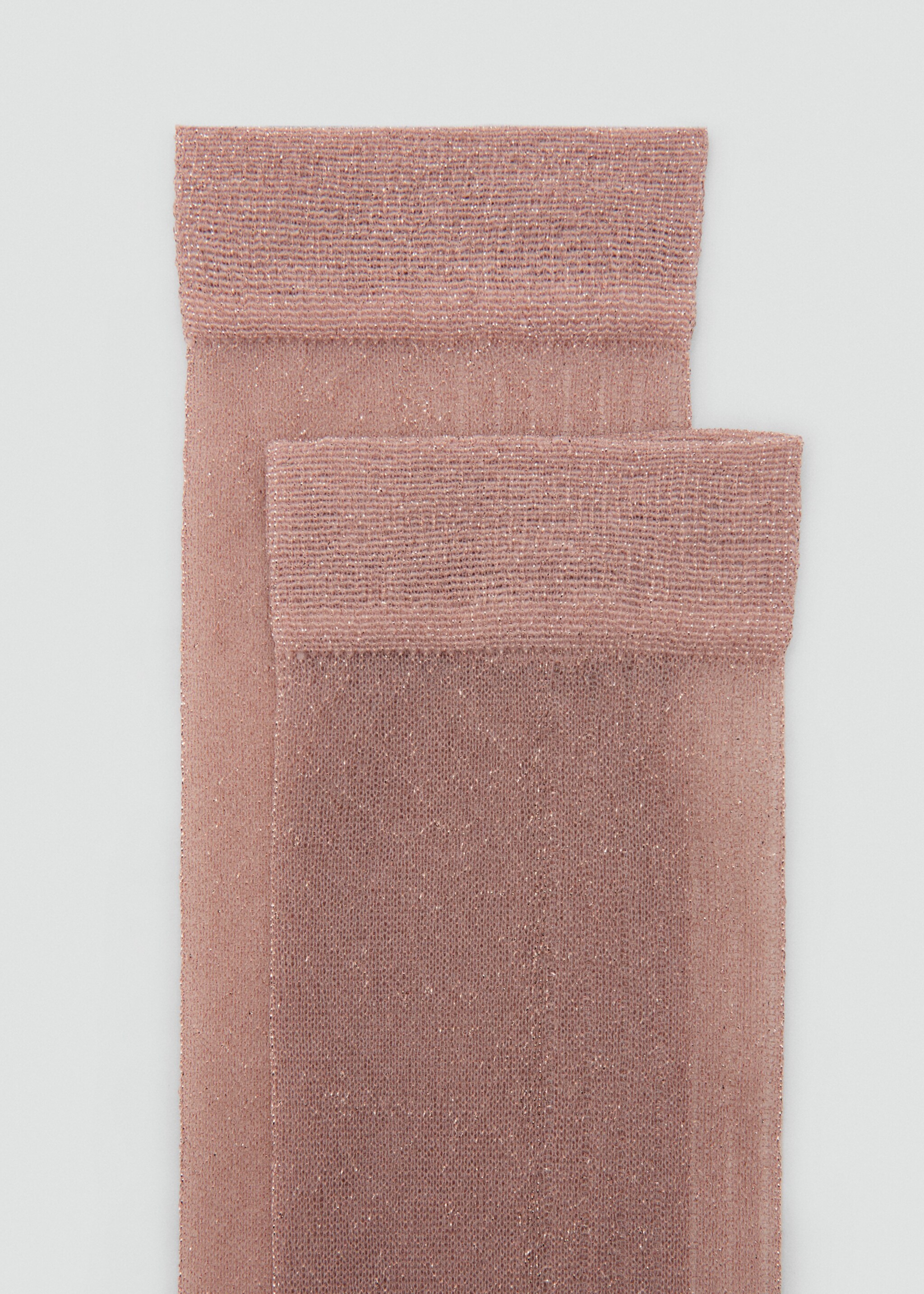 Calcetines sheer - Plano medio, Rosa claro. Ref: 17034446-00.