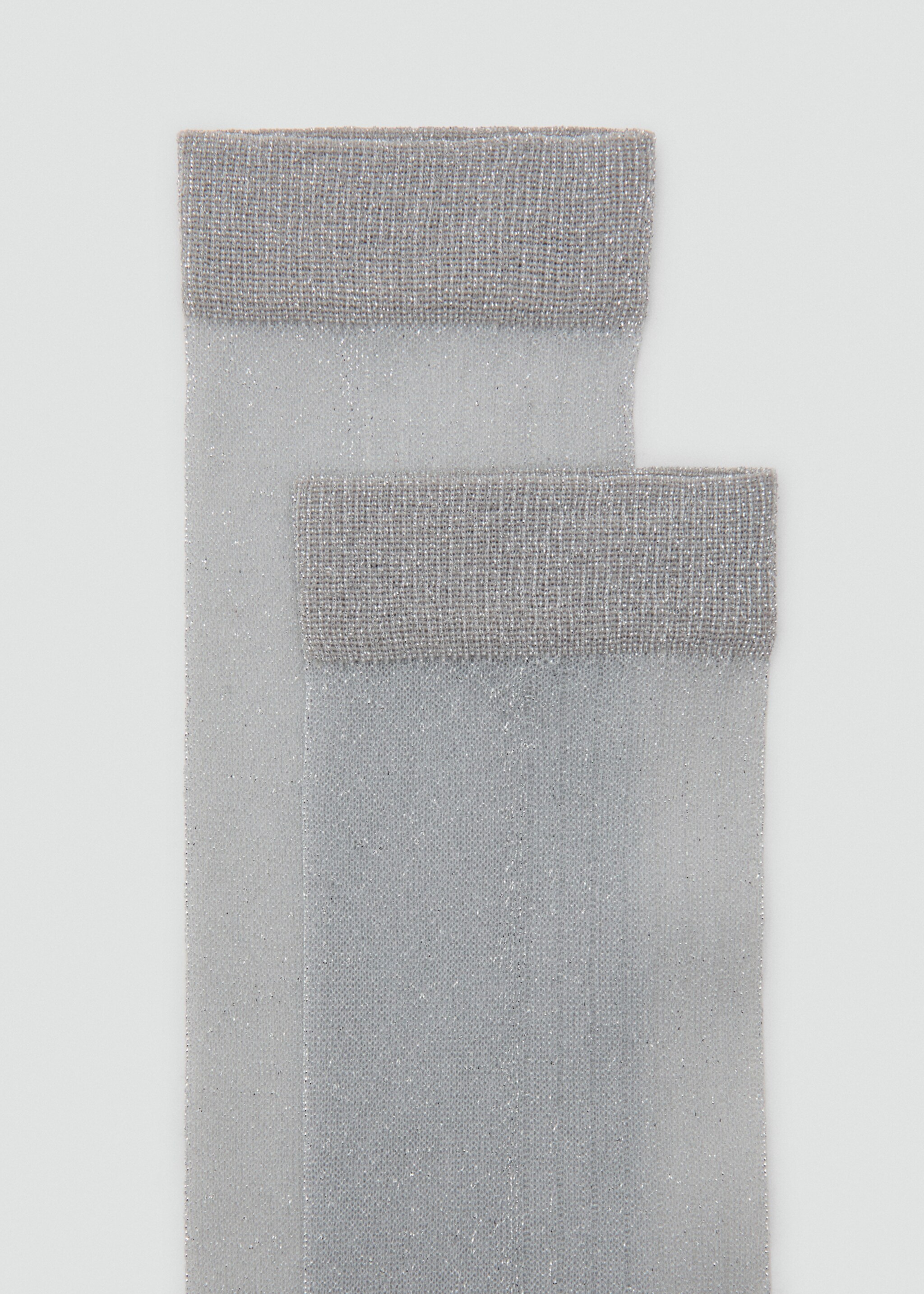 Calcetines sheer - Plano medio, Gris. Ref: 17034446-00.