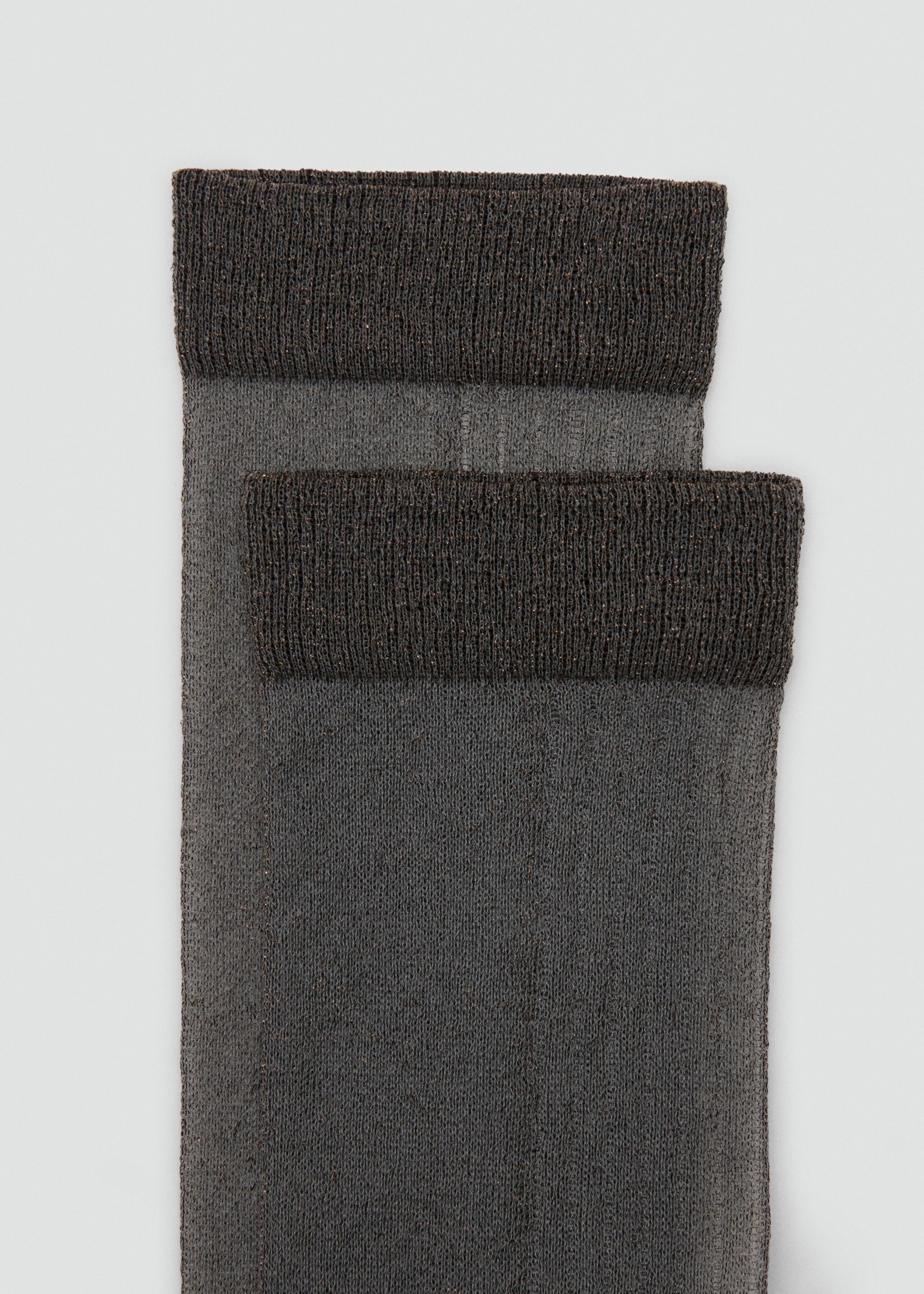 Calcetines sheer - Plano medio, Gris antracita. Ref: 17034446-00.