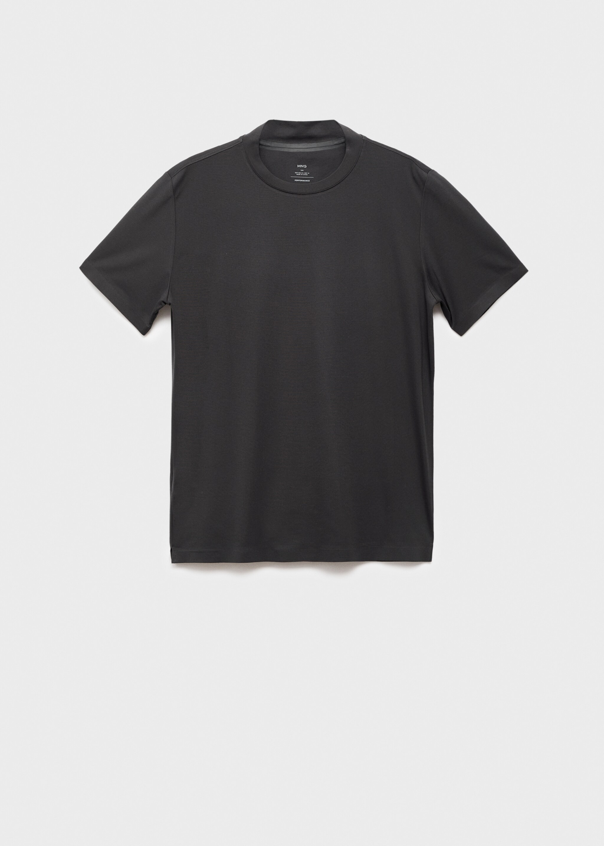 COOLMAX® slim fit T-shirt - Article without model, Dark Green. Ref: 17034449-00.