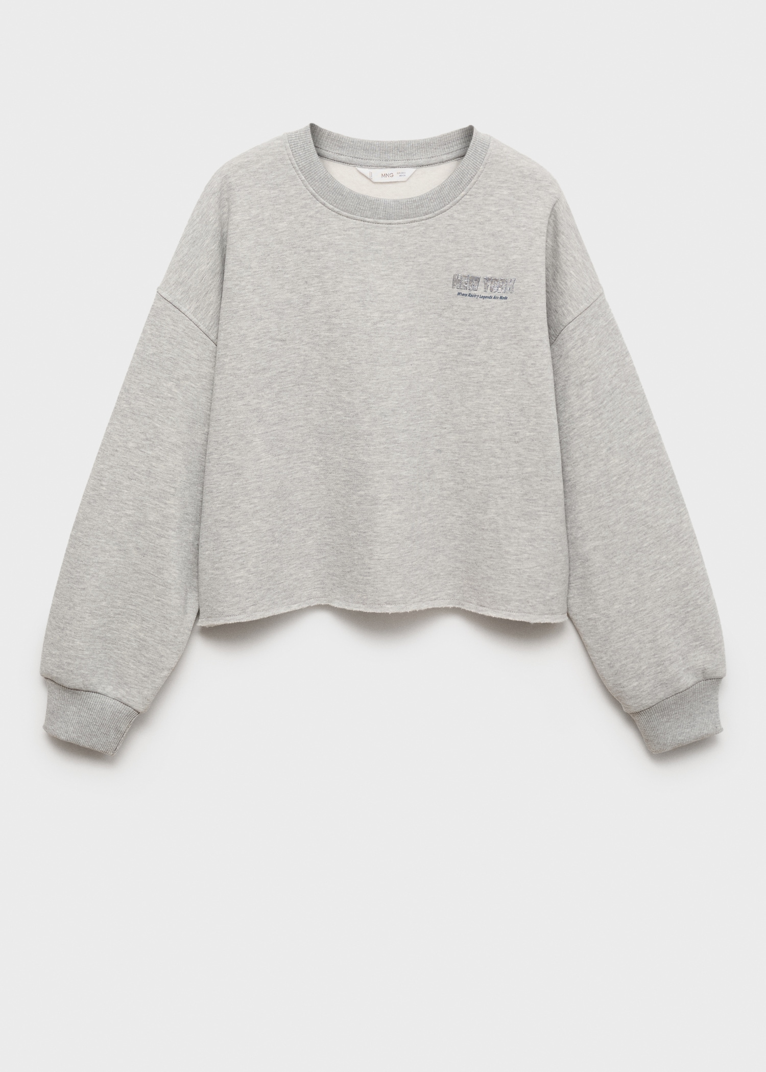Printed cotton sweatshirt - Article without model