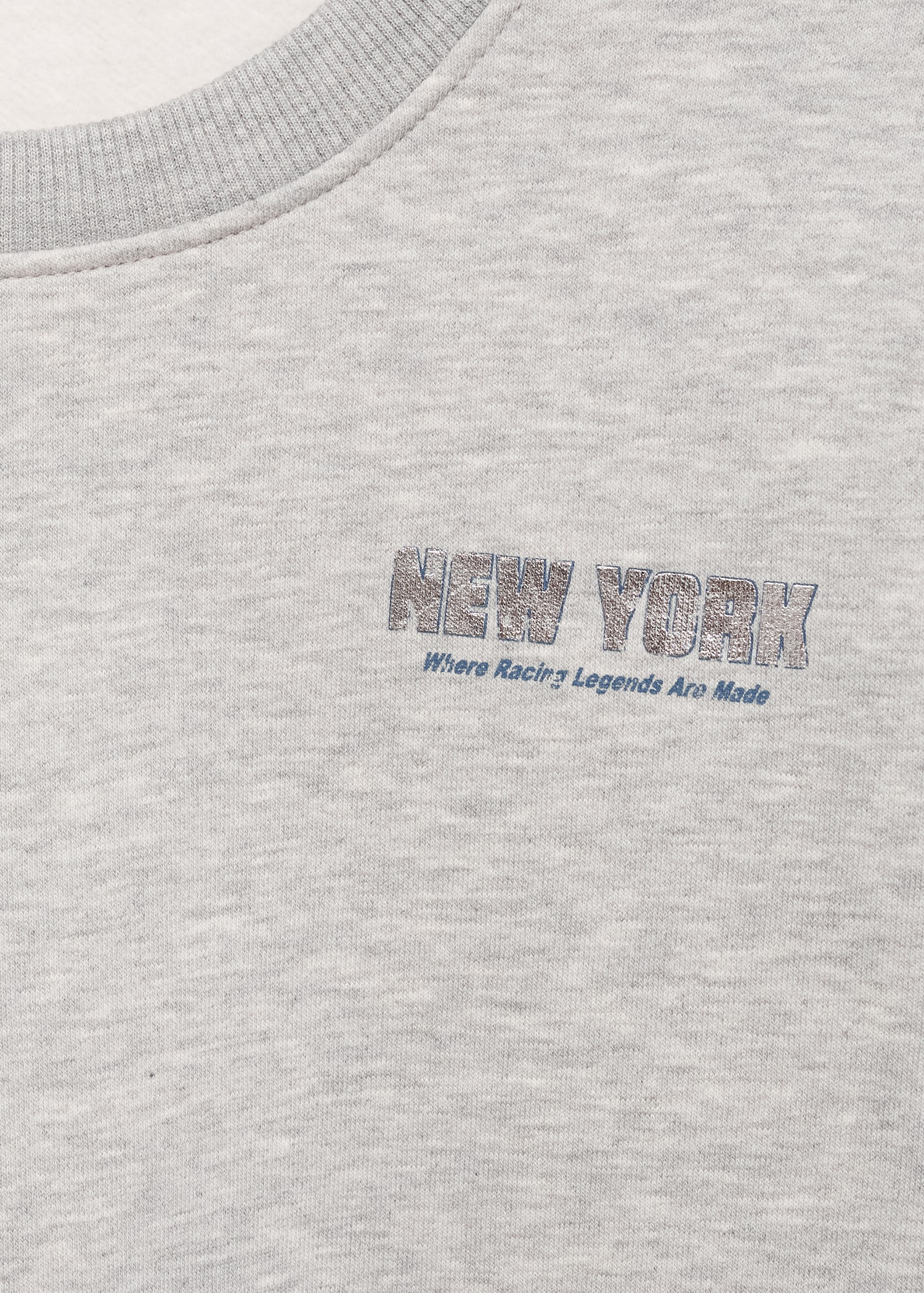 Printed cotton sweatshirt - Details of the article 8