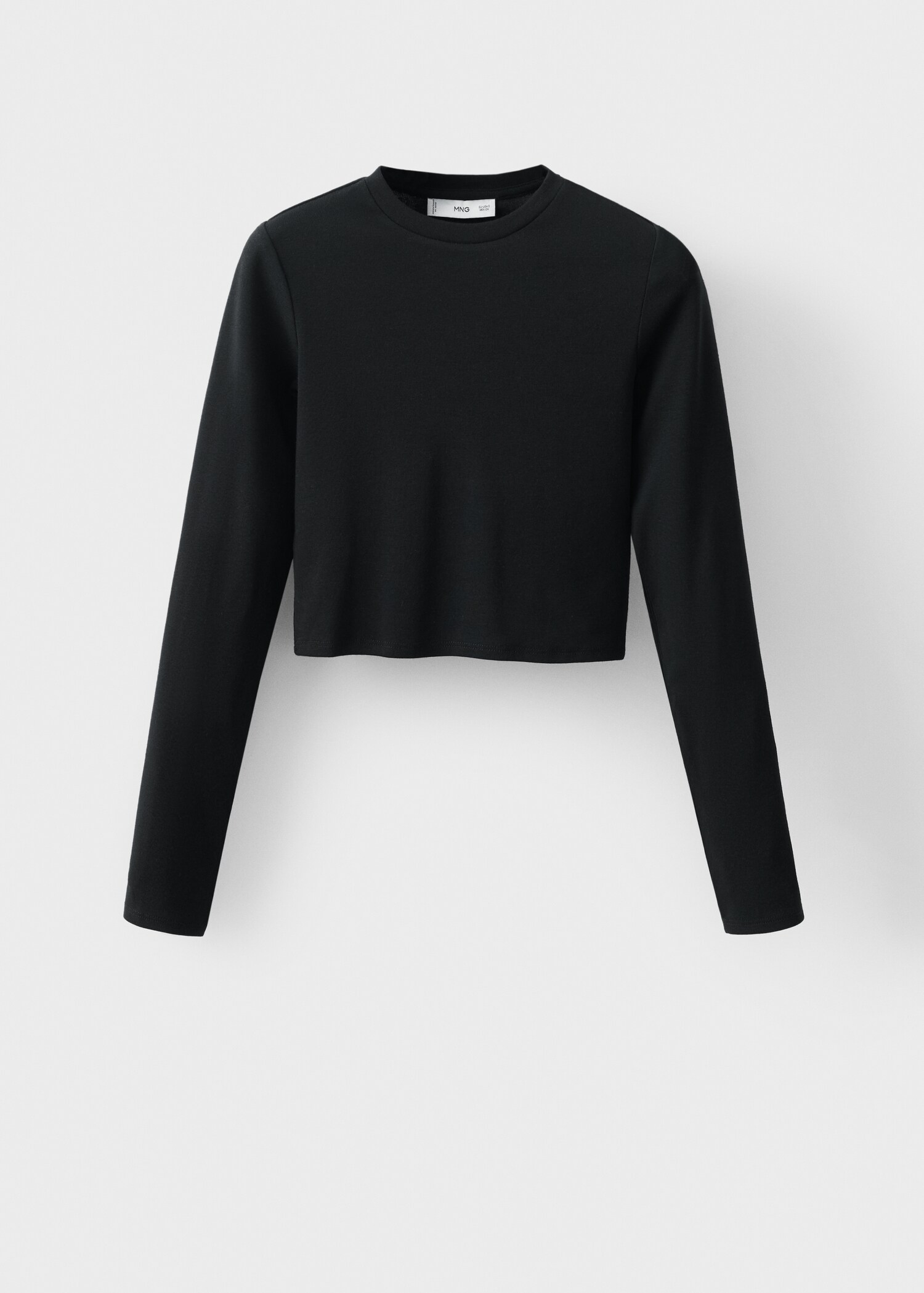 Long-sleeved cropped t-shirt - Article without model