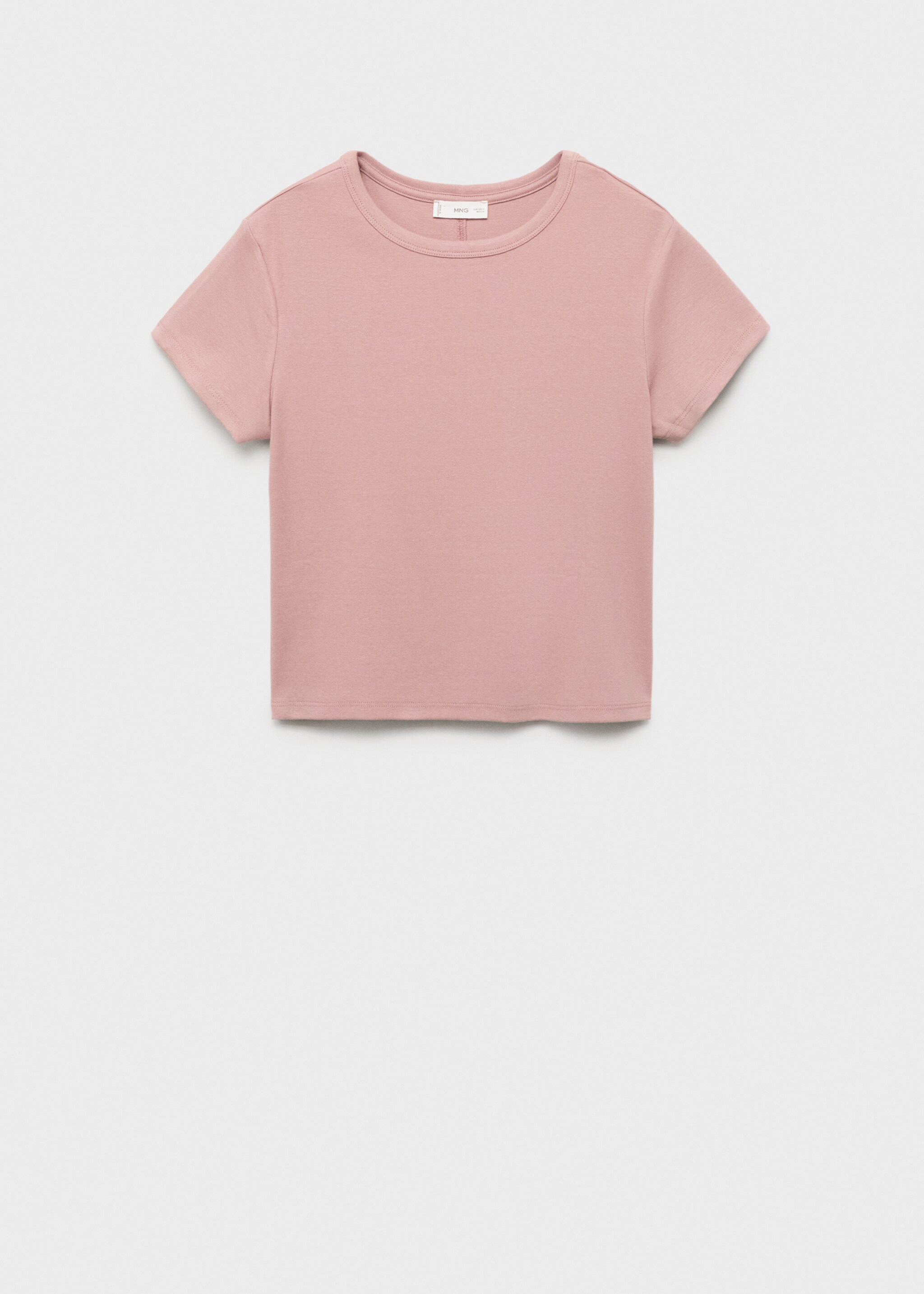 T-shirt coton ajusté - Article sans modèle