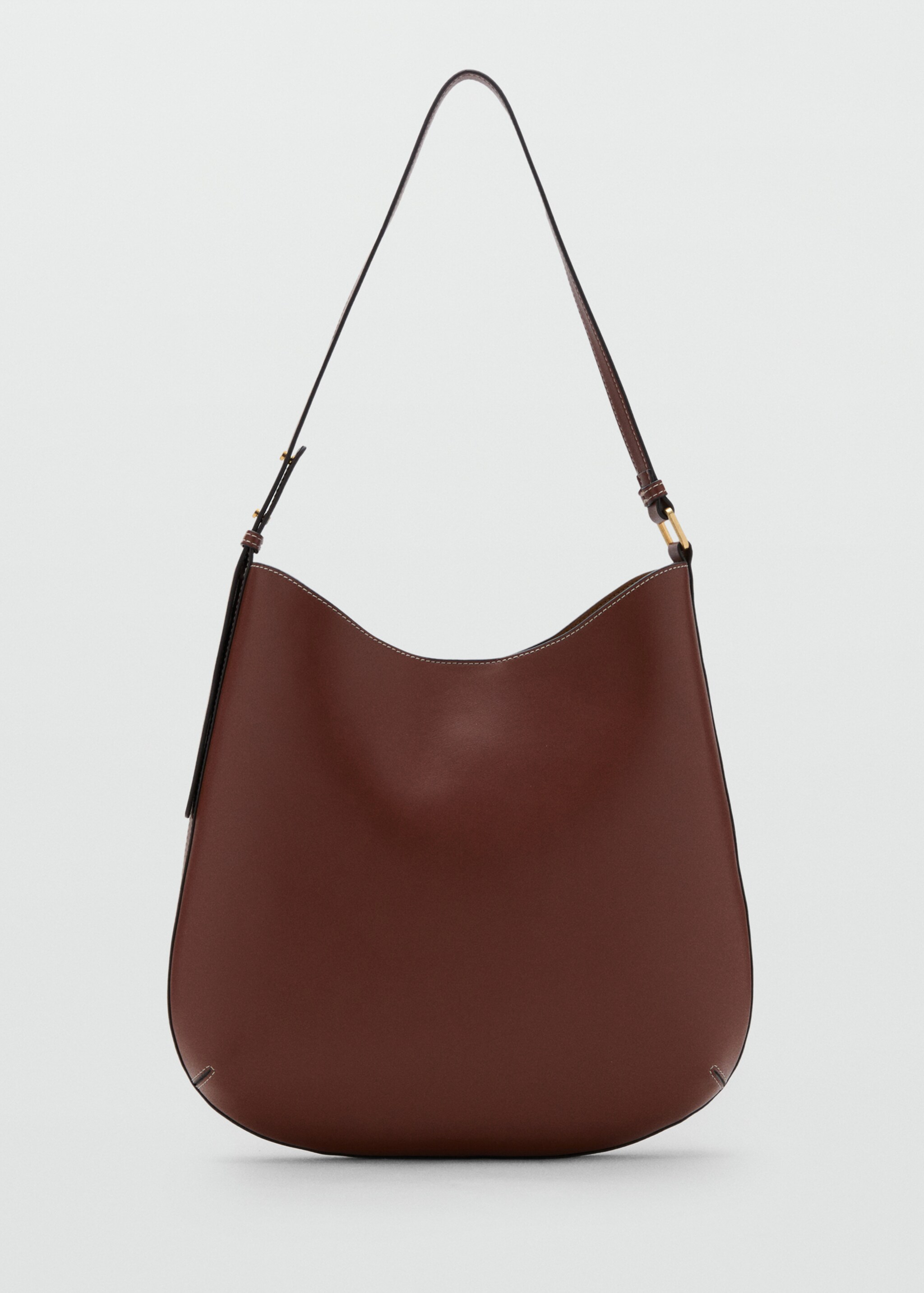 Large oval shoulder bag - Article without model, Leather. Ref: 17034786-00.