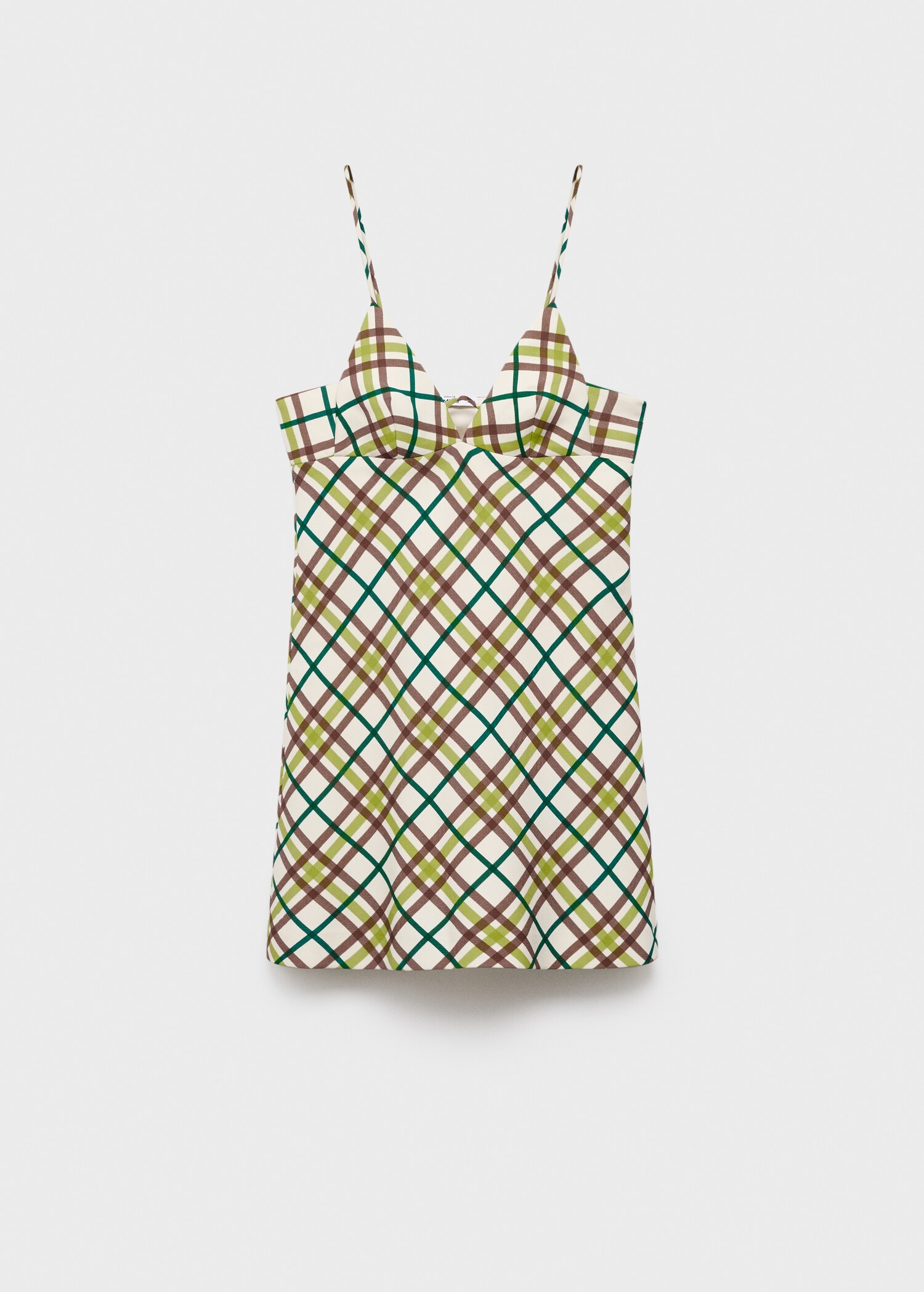 Robe courte carreaux - Article sans modèle
